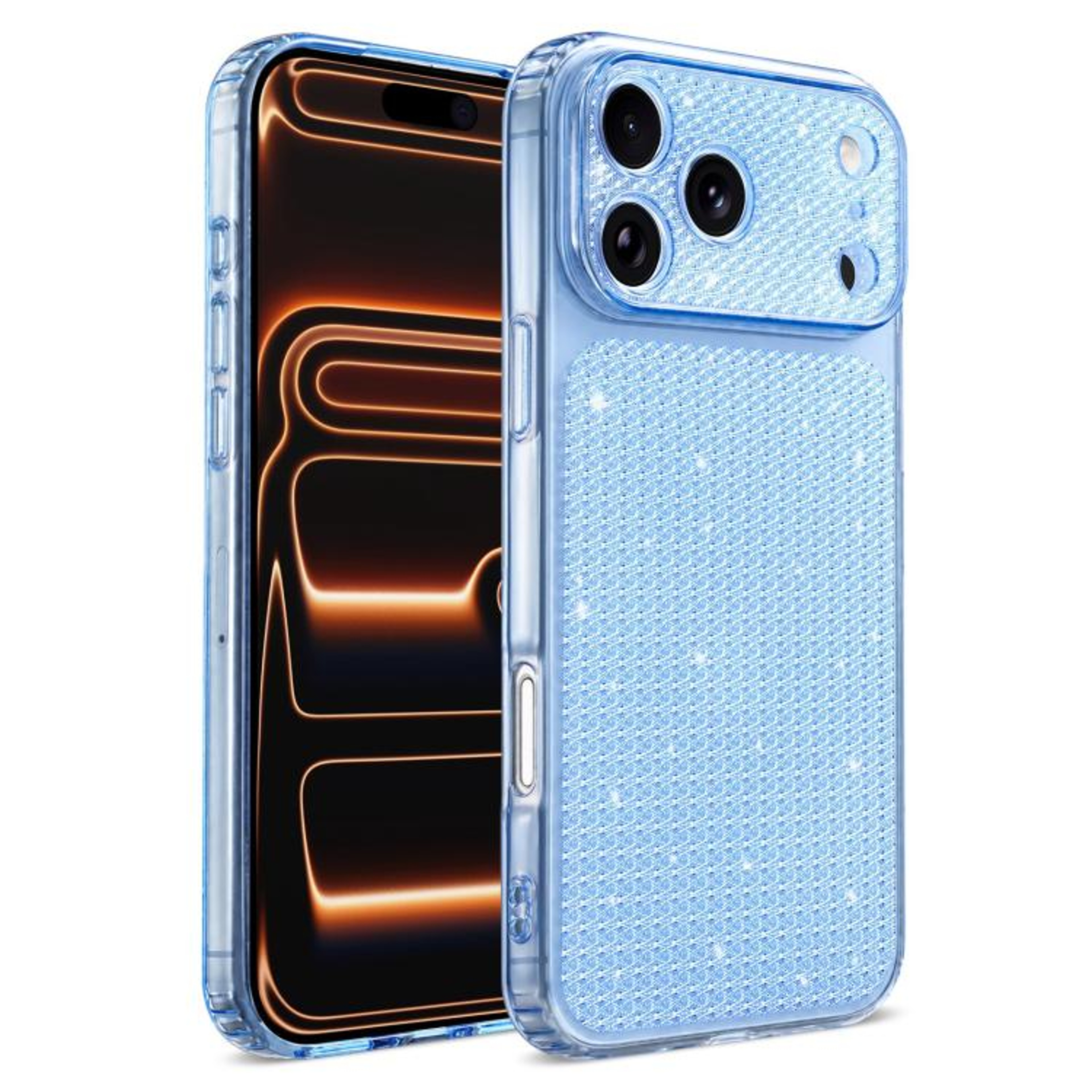 Luxury Glitter Diamond Shockproof IPhone 17 Pro Case With Airbag Protection 9