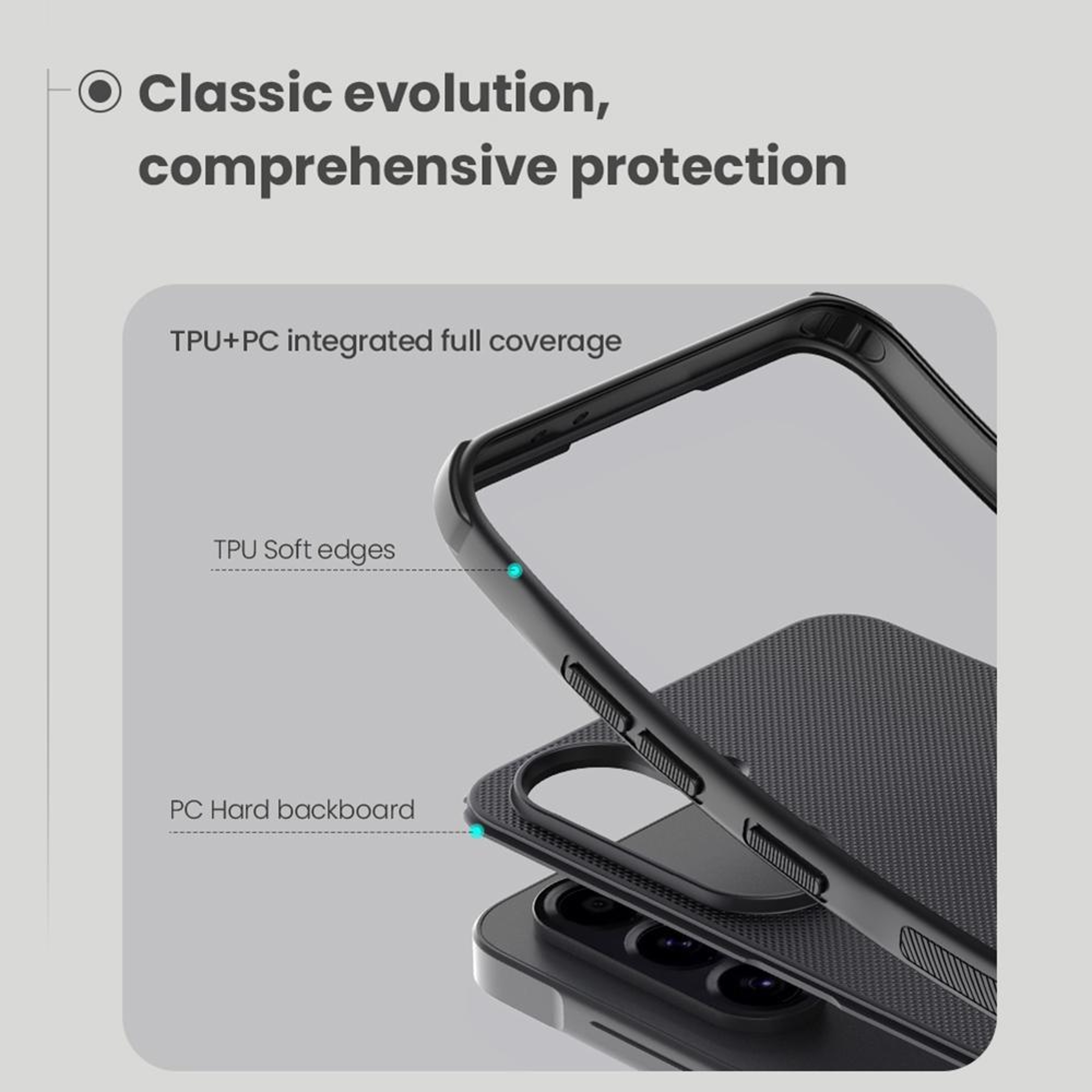 Super Frosted Shield Pro Samsung Galaxy A56 5G Case with Shockproof PC TPU Protection – view 8