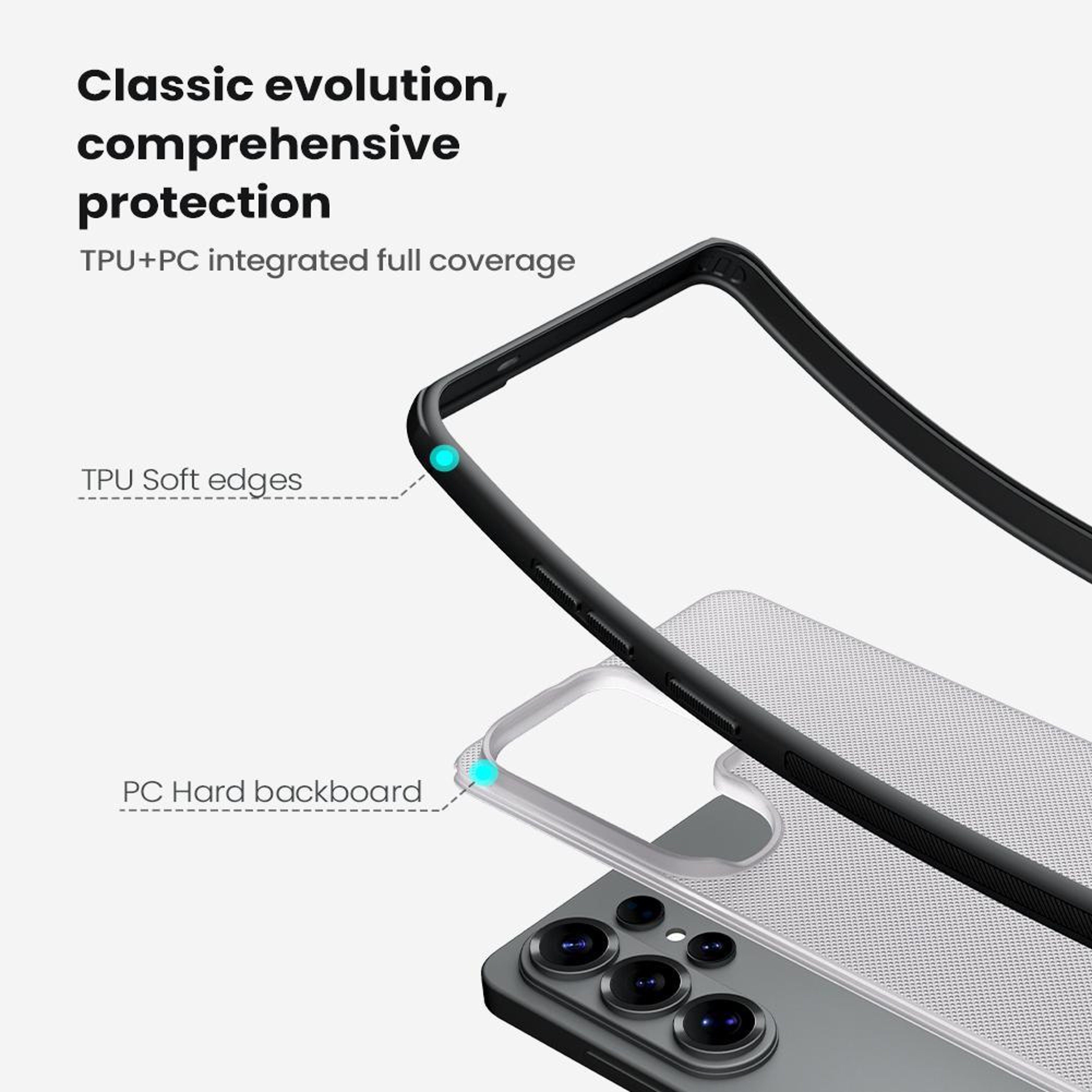 Super Frosted Shield Pro Samsung Galaxy S26 Ultra Case With Shockproof PC TPU Protection 10