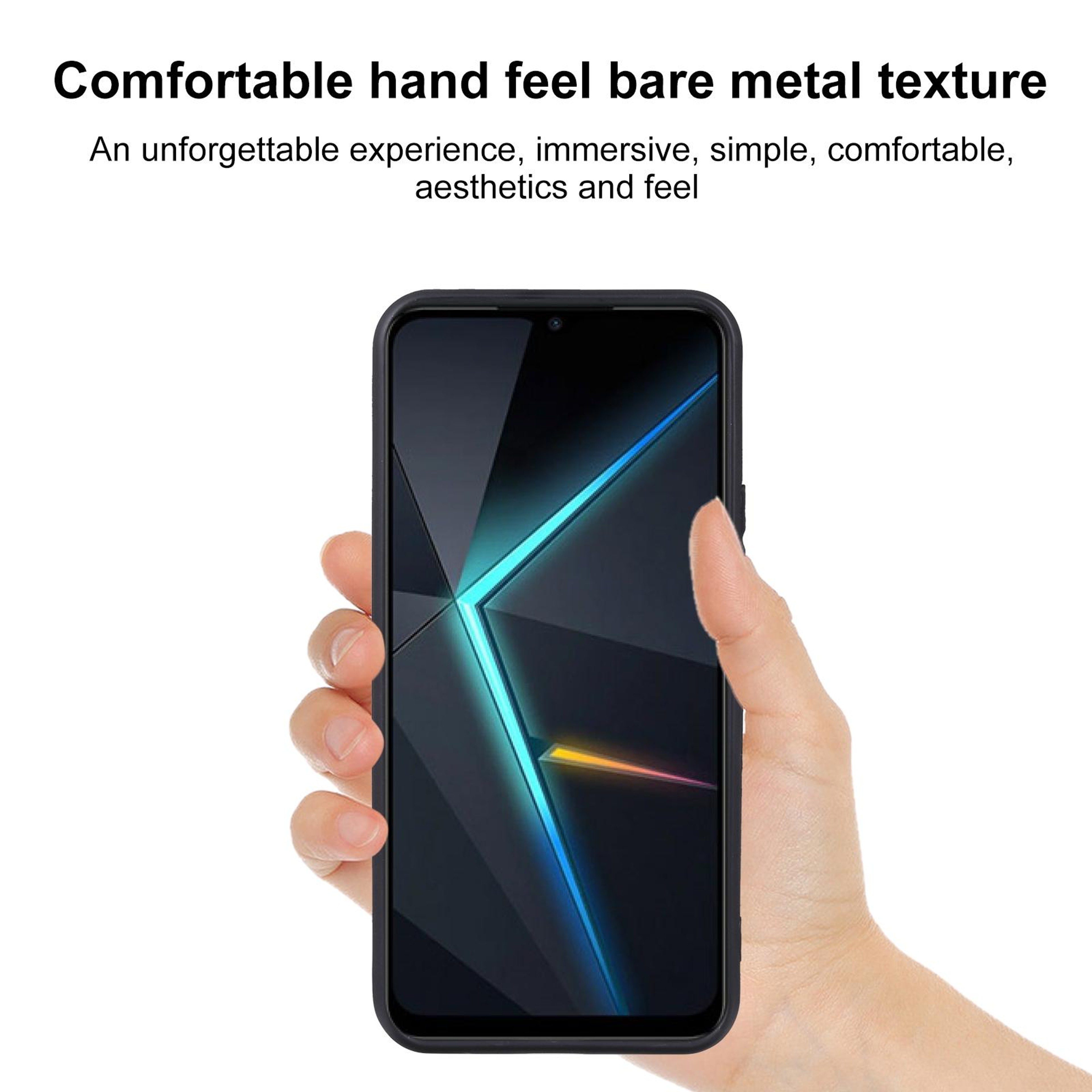 ZTE Nubia Neo 5G Case Slim TPU Protective Cover Black – view 3