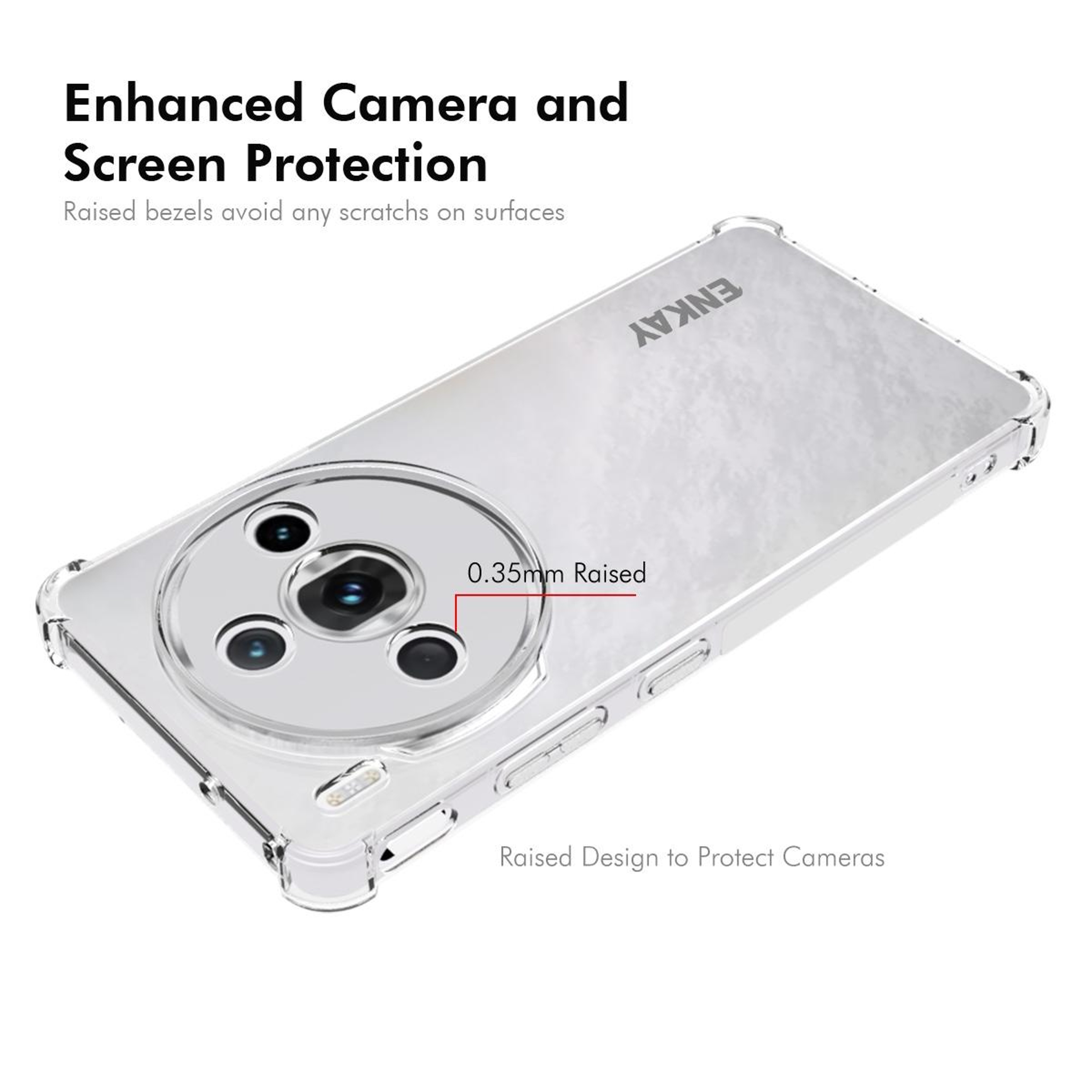 ZTE Nubia Z60S Pro Case Clear TPU Shockproof Slim Protective Cover – view 3