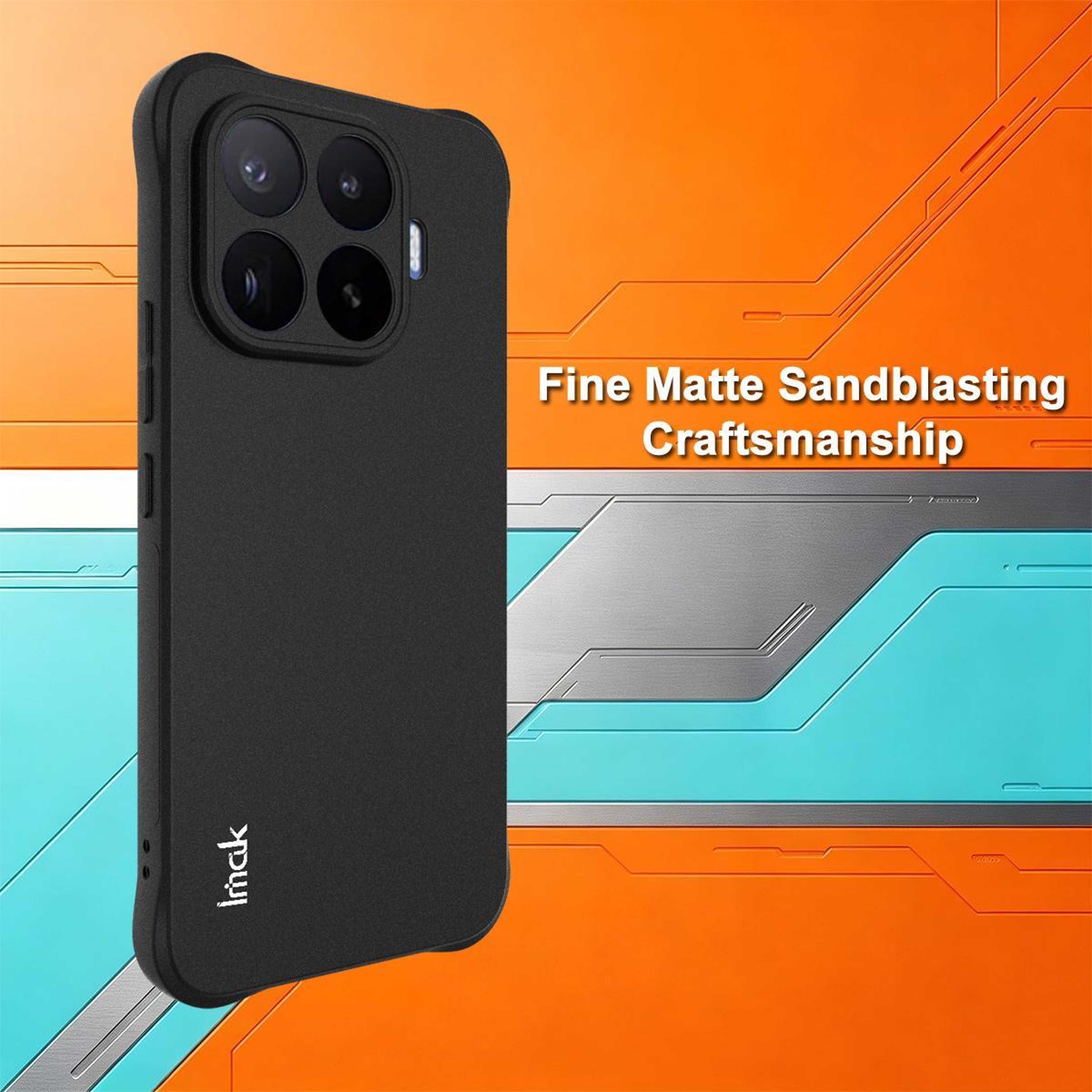 imak Xiaomi 17T Pro 5G Shockproof Airbag TPU Case Matte Black – view 3