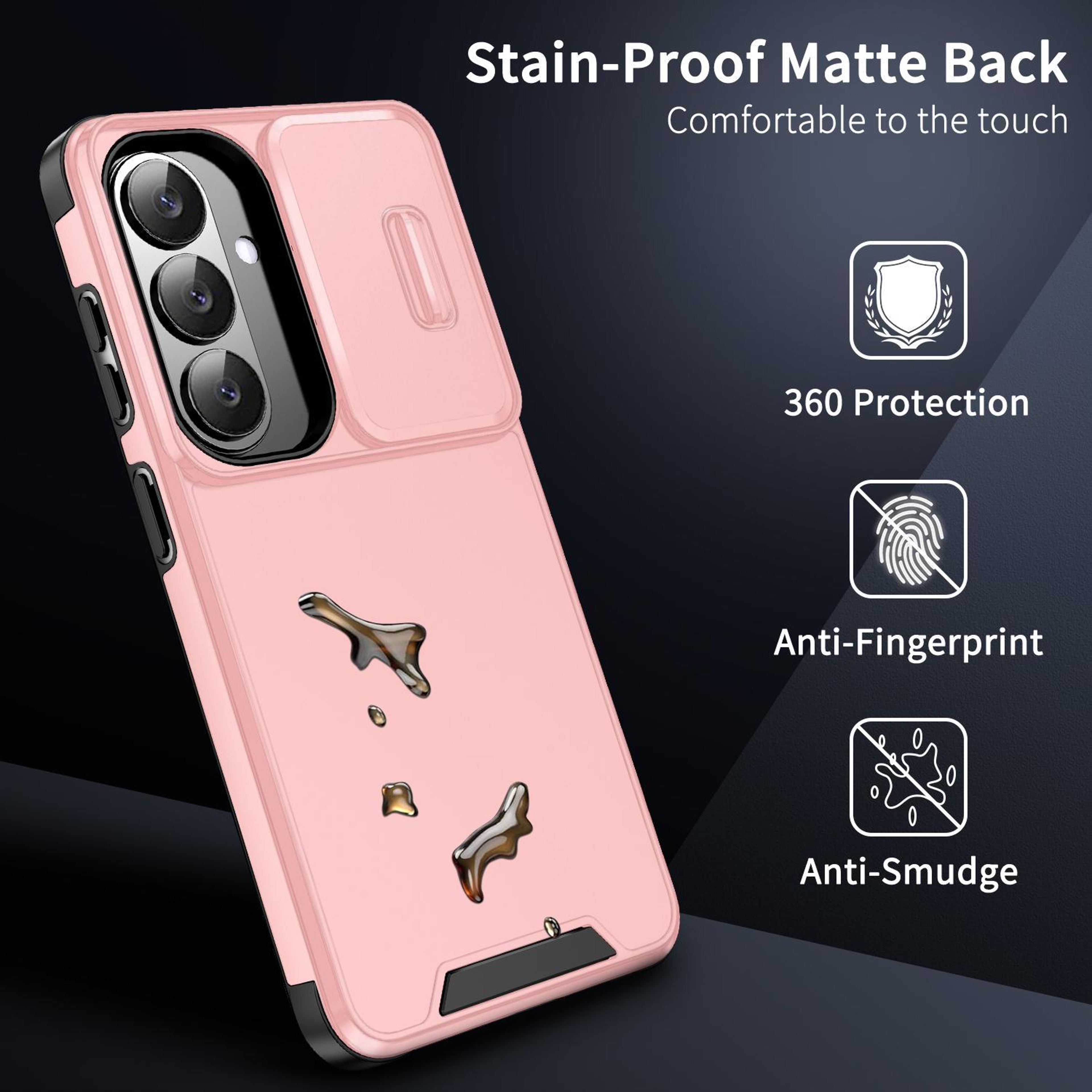 Samsung Galaxy S26 5G CamShield Case With Sliding Camera Cover And Shockproof TPU PC Protection 1