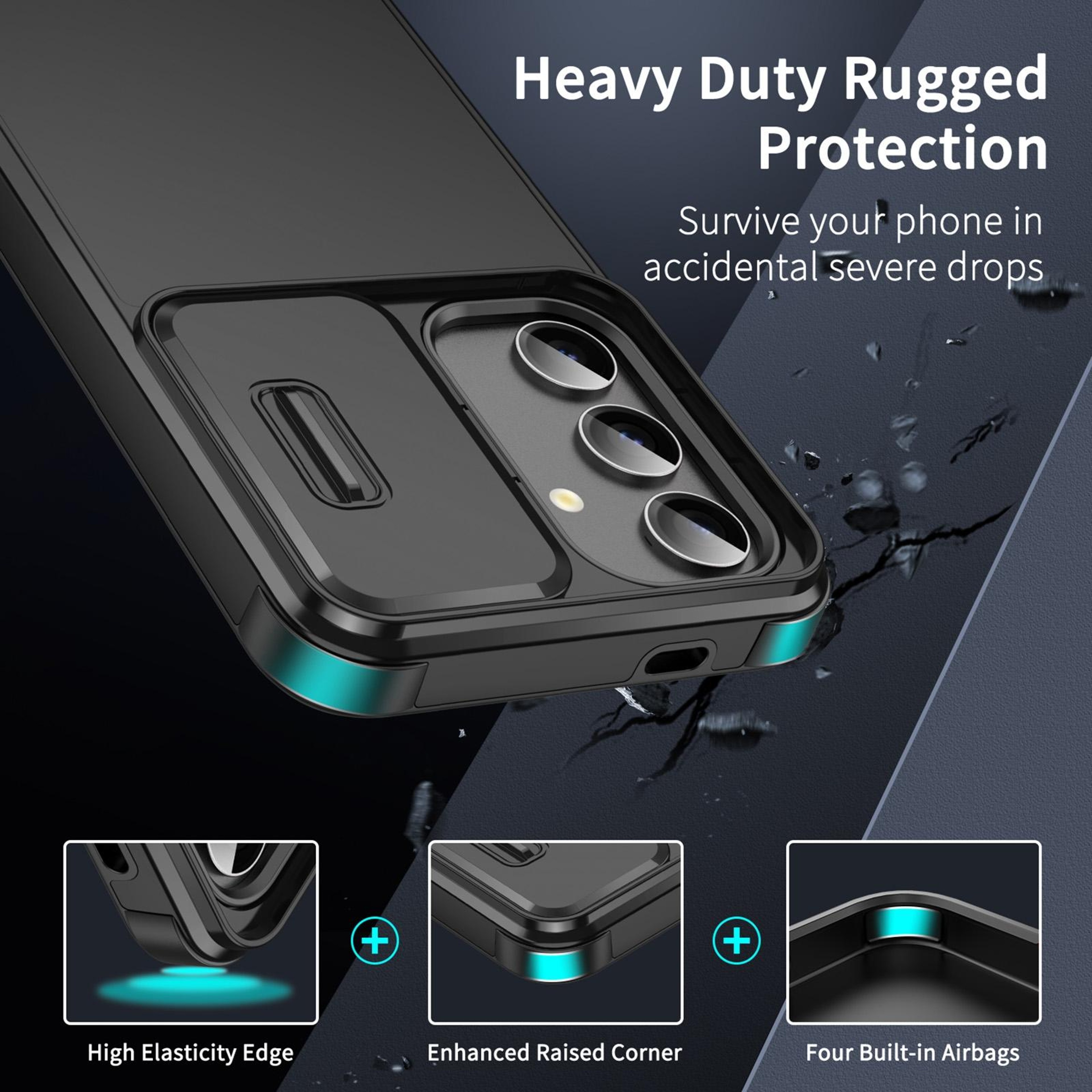 Samsung Galaxy S22 Ultra 5G CamShield Protective Case With Sliding Camera Cover 2