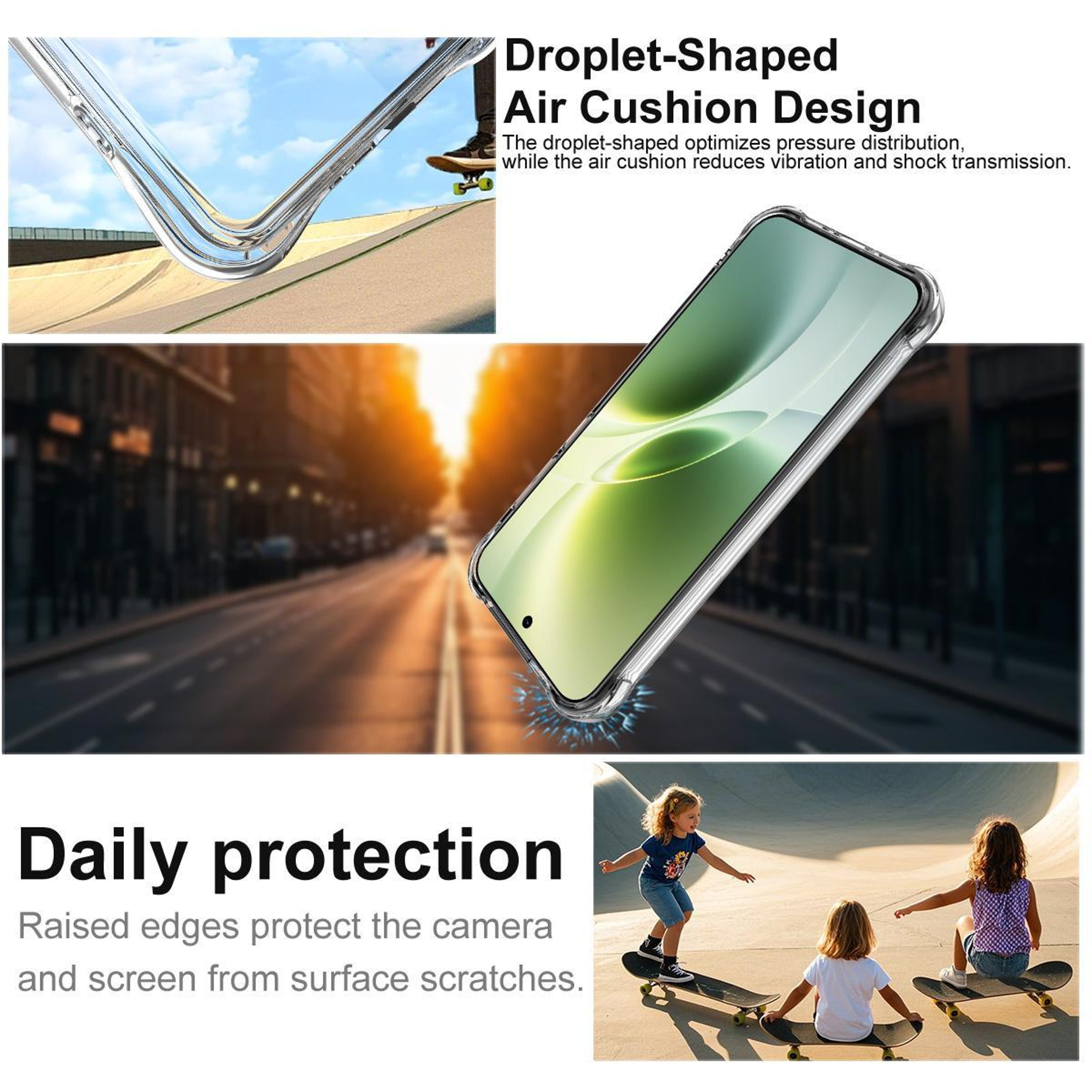 imak vivo X300s Case Clear Magnetic Shockproof Airbag TPU Cover – view 9