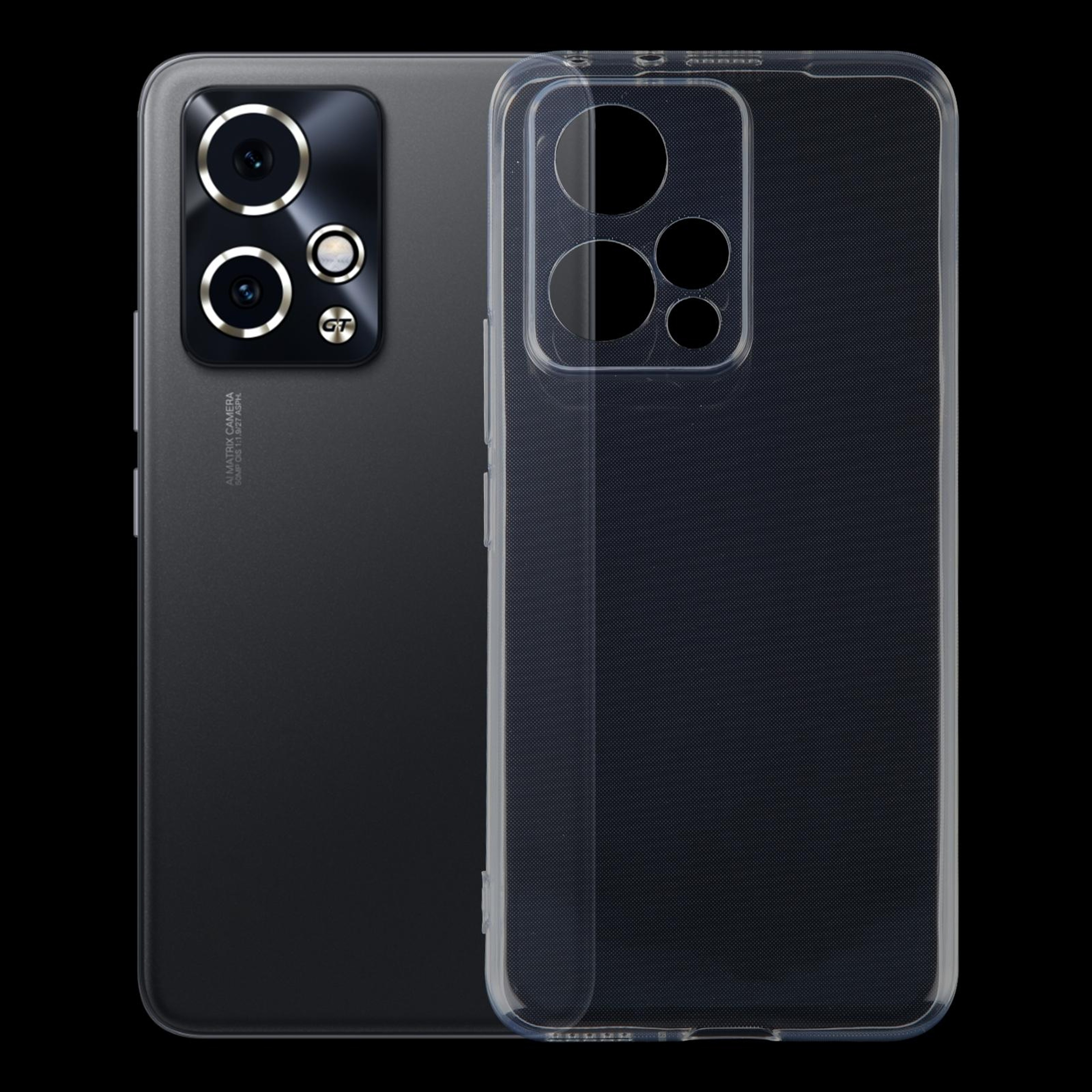 Honor 90 GT Ultra-Thin Transparent TPU Case with Slim Scratch Protection – view 1