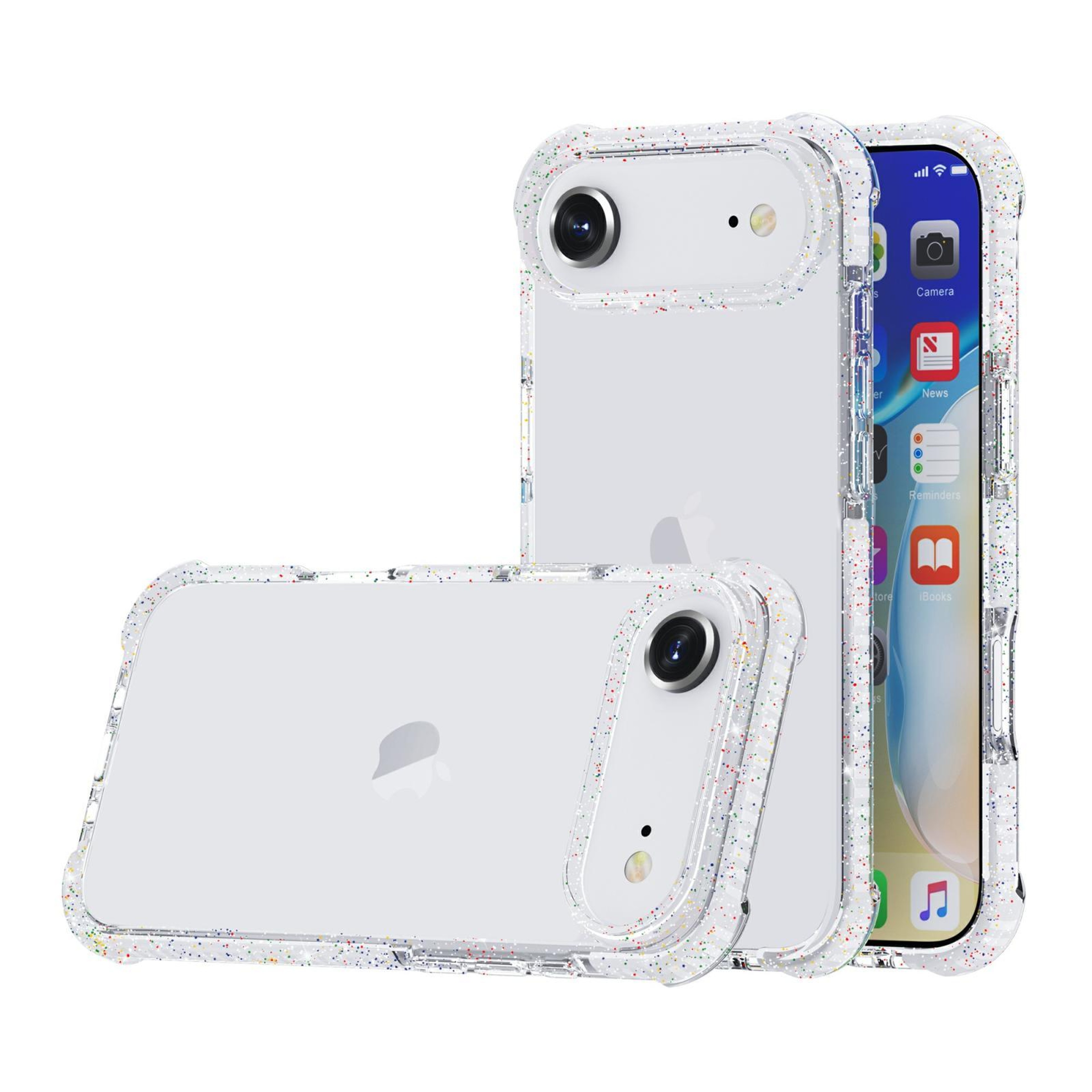 iPhone Air Clear Acrylic Protective Case with Color Accent – view 2