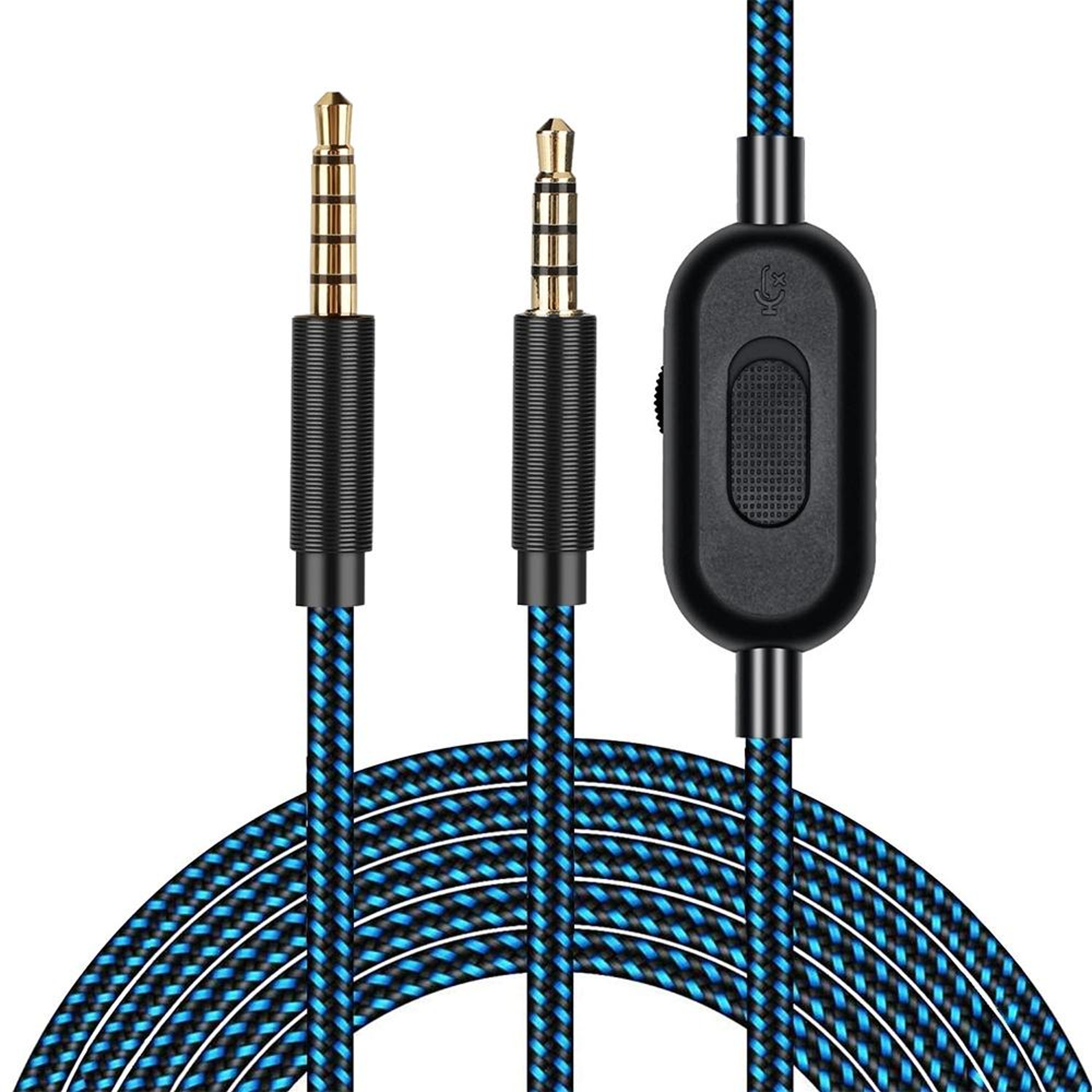 ZS0162 Astro A10 Replacement Cable 2m with Inline Mute and Volume Control for A10 A40 – view 1
