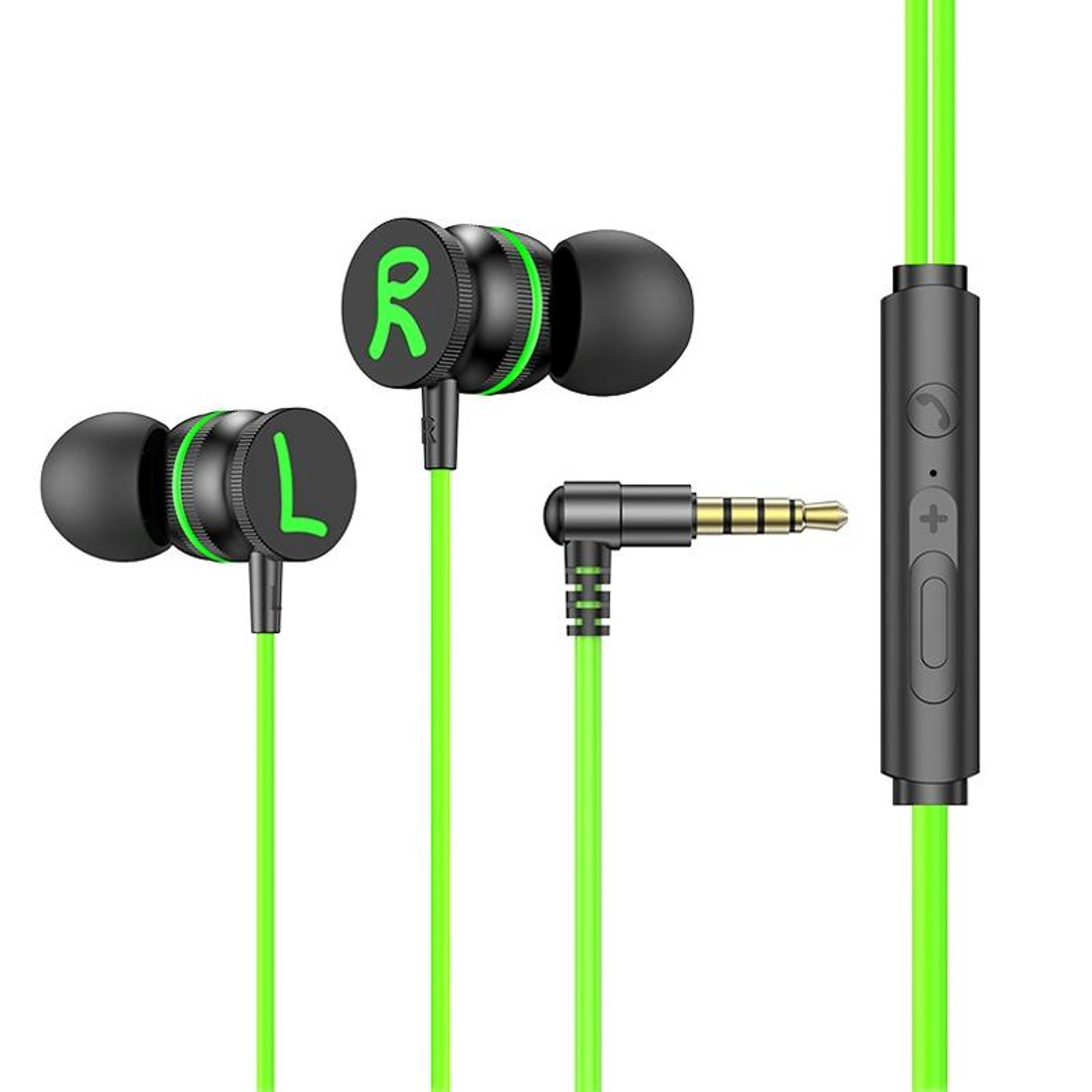 TS6600A 3.5mm Gaming Earphones with Heavy Bass Earbuds and In-Line Control – view 1