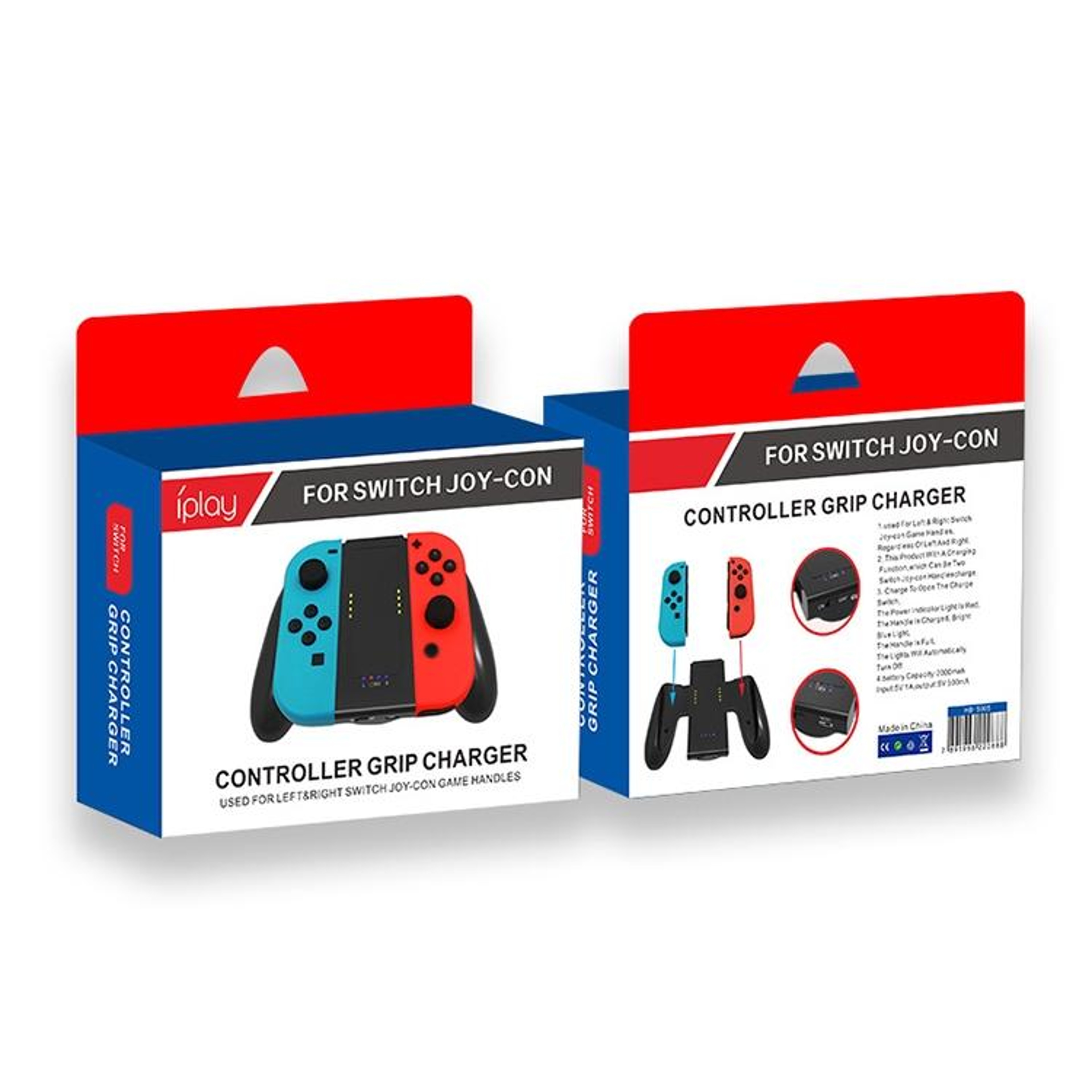 iplay S005 Nintendo Switch Joy-Con Charger Grip with 2000mAh Battery – view 5