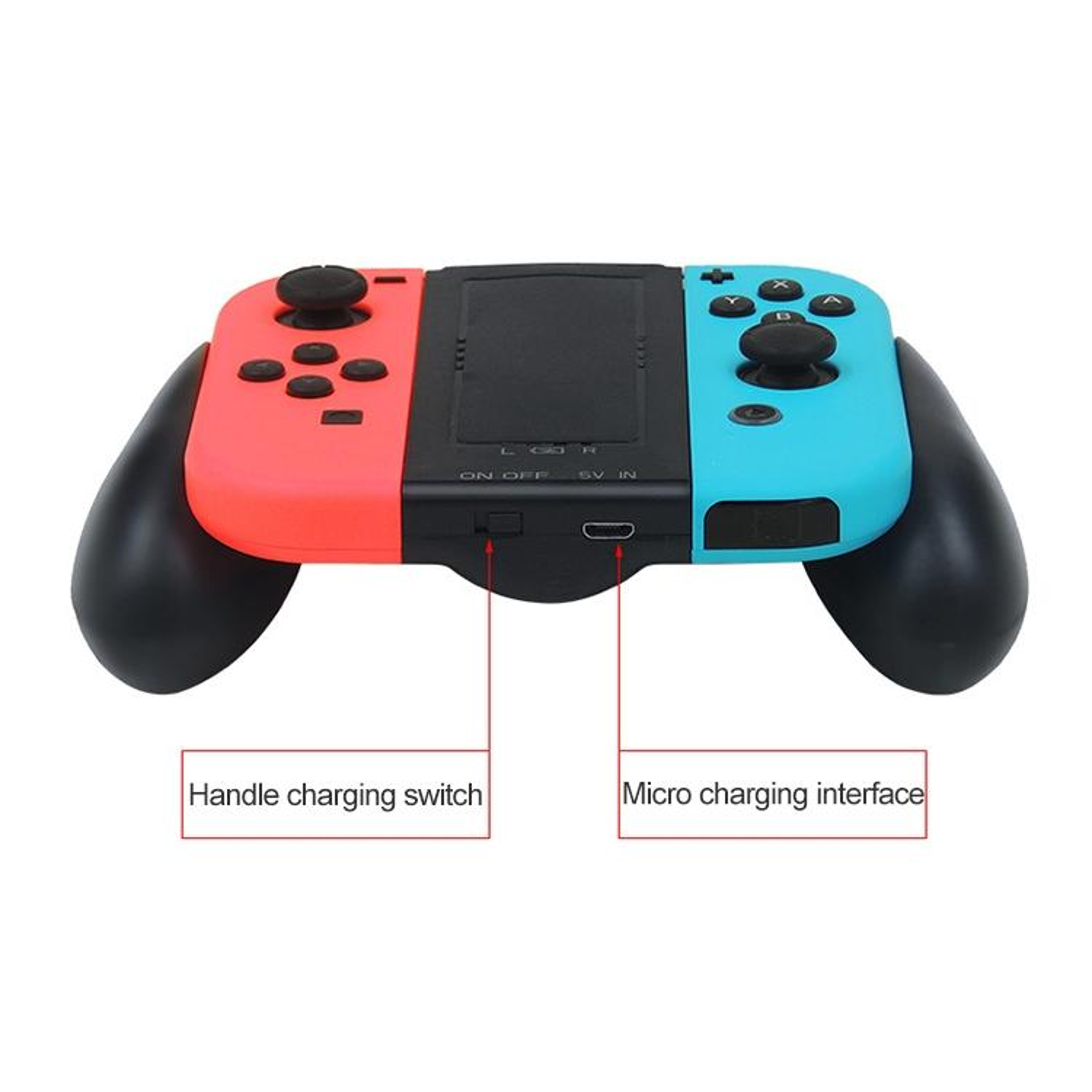 iplay S005 Nintendo Switch Joy-Con Charger Grip with 2000mAh Battery – view 7