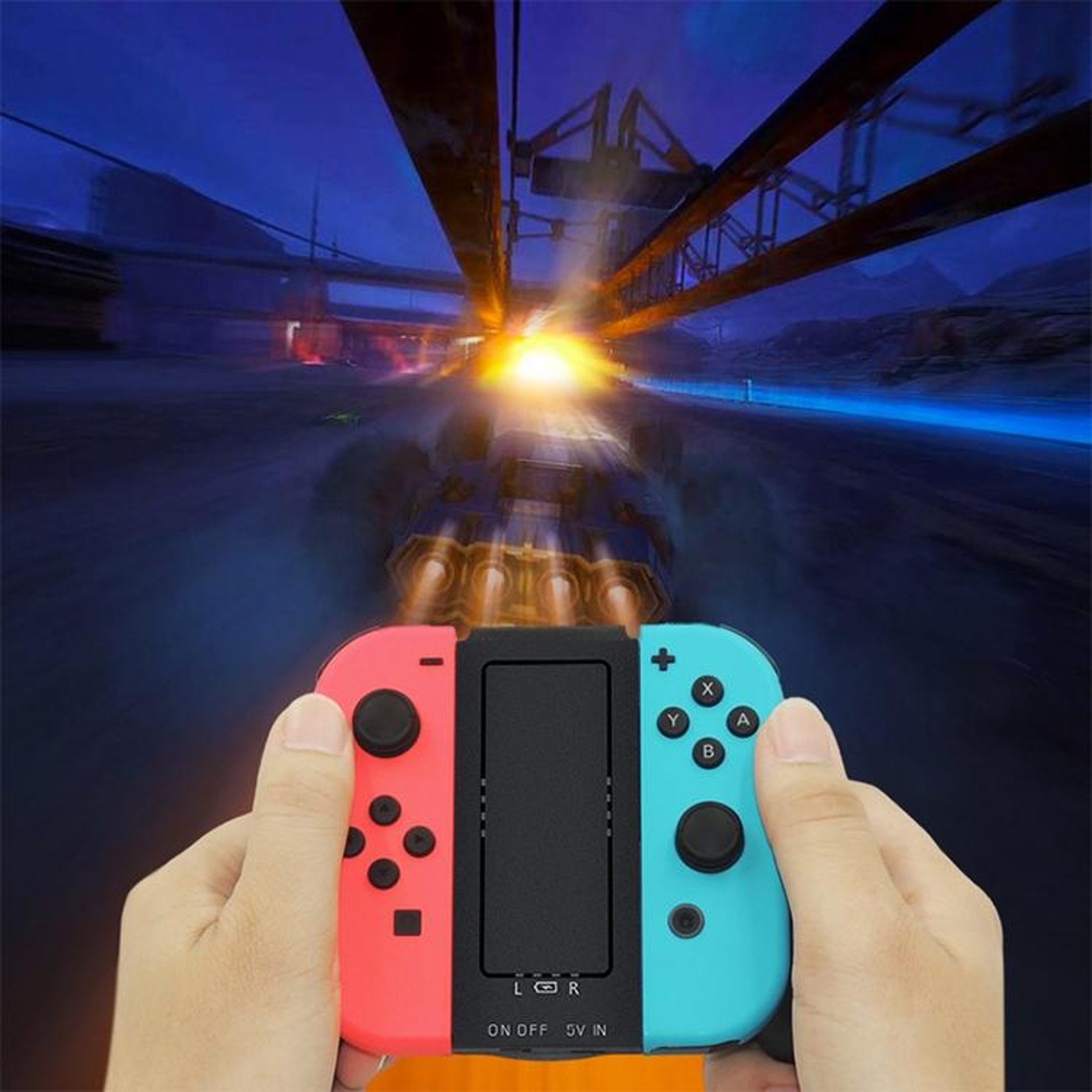 iplay S005 Nintendo Switch Joy-Con Charger Grip with 2000mAh Battery – view 8