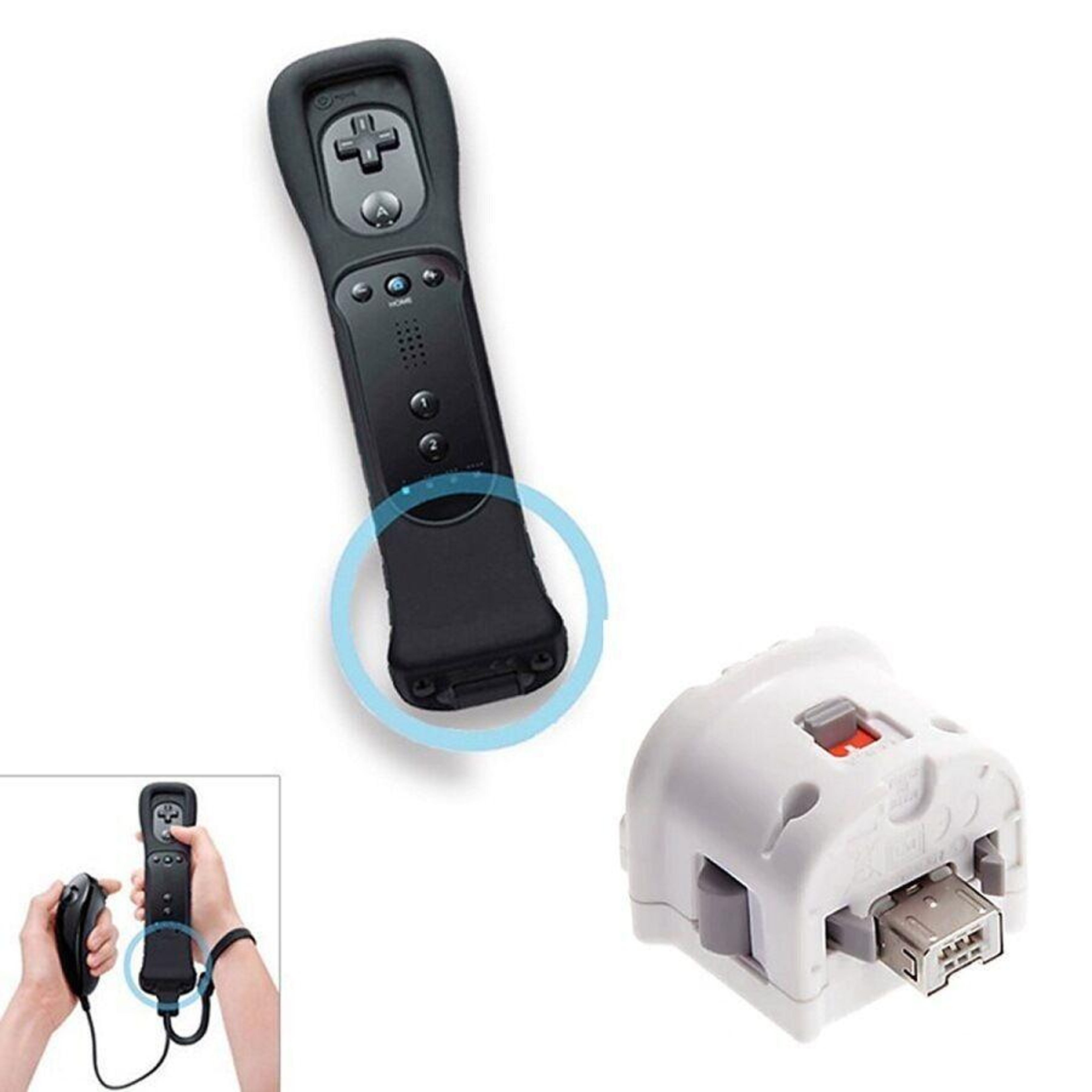 Wii Motion Plus Adapter Sensor for Remote Controller with Enhanced Motion Tracking – view 6