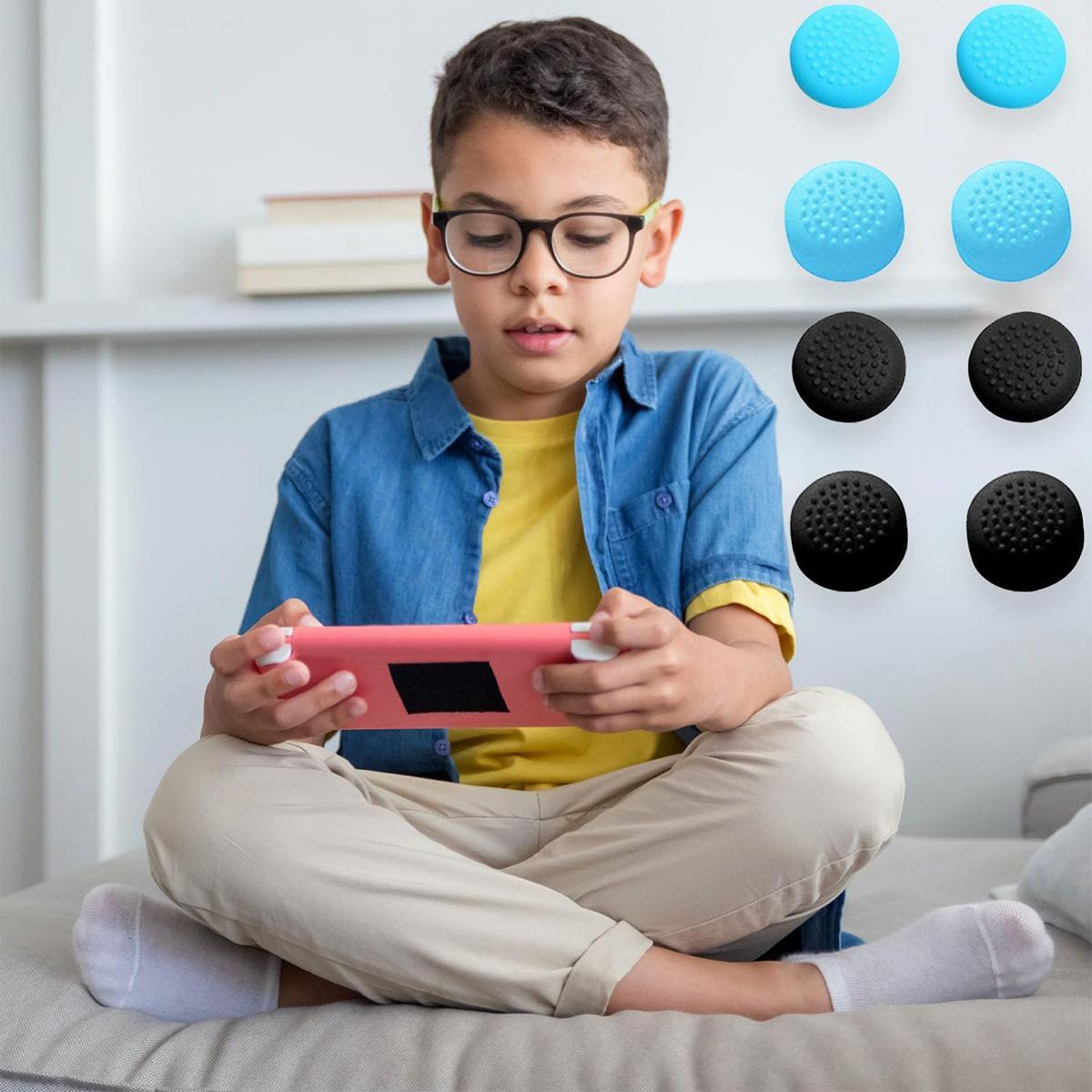 Nintendo Switch 2 Thumb Grips and Silicone Thumbstick Caps – view 5