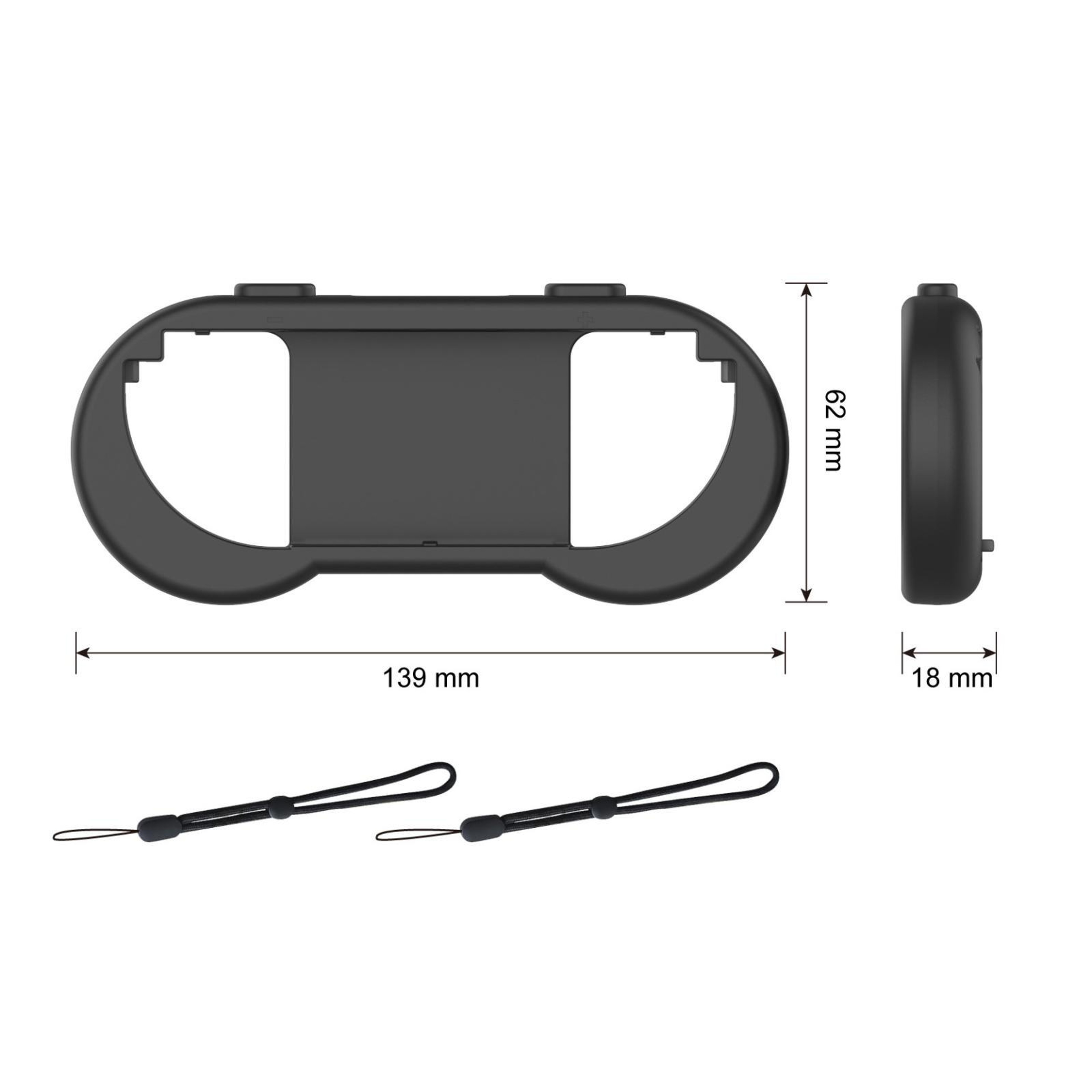 Nintendo Switch 2 Joy-Con Comfort Grip Pair with Adjustable Wrist Straps – view 9