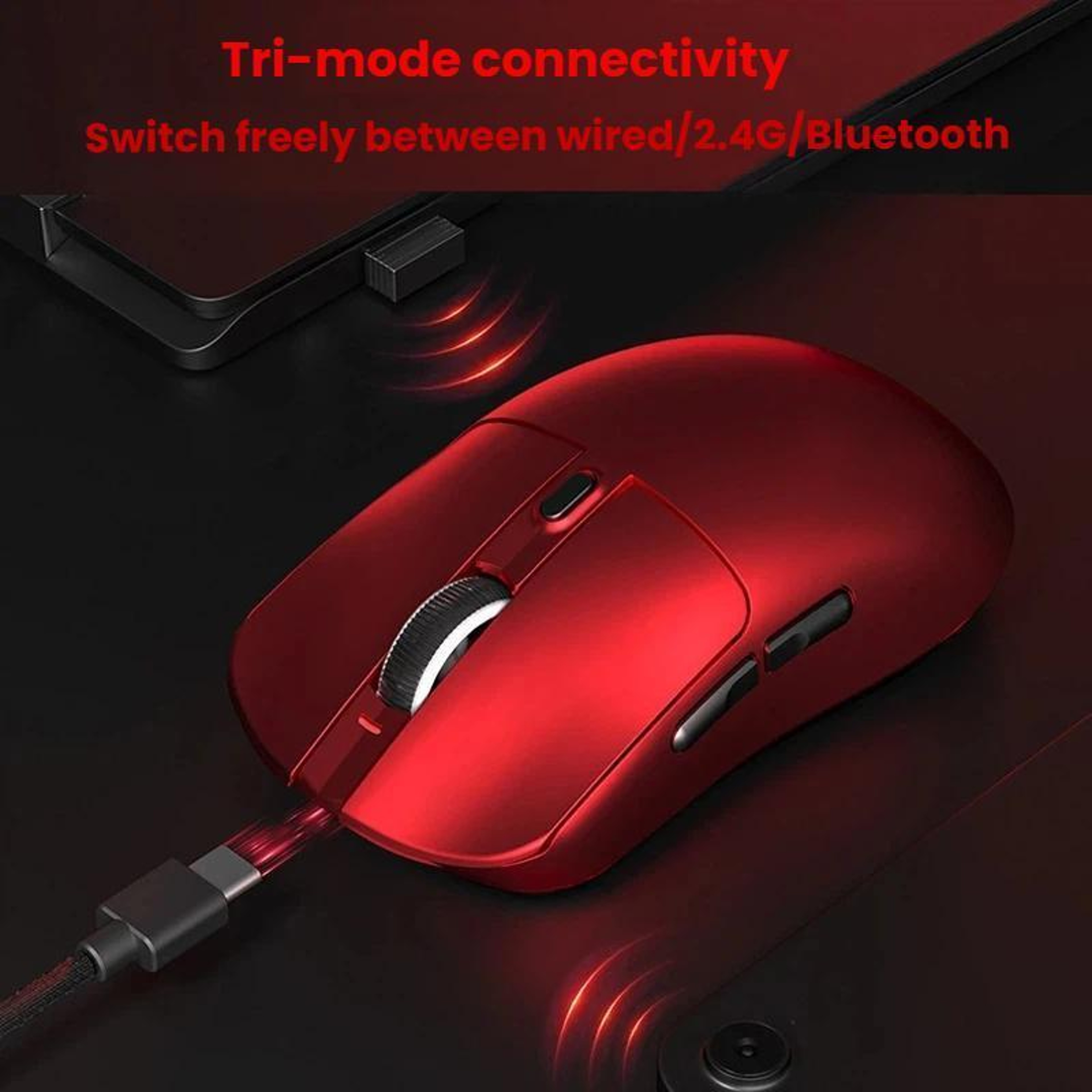 LANGTU M8 Wireless Gaming Mouse with Bluetooth, 12000 DPI and Tri-Mode Connectivity – view 8