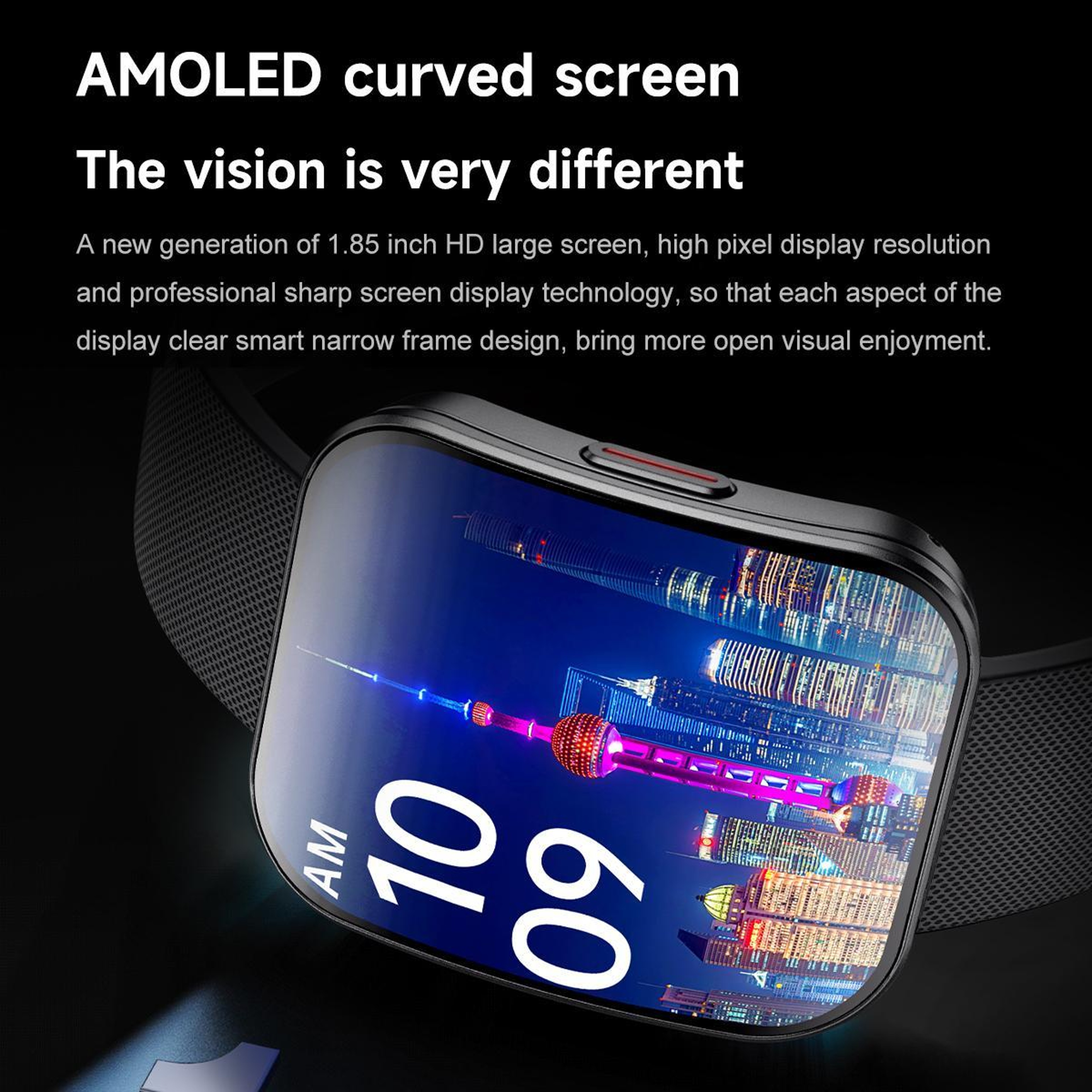 U17 1.85-Inch AMOLED Smartwatch with Bluetooth Calling and IP68 Waterproof Design – view 11