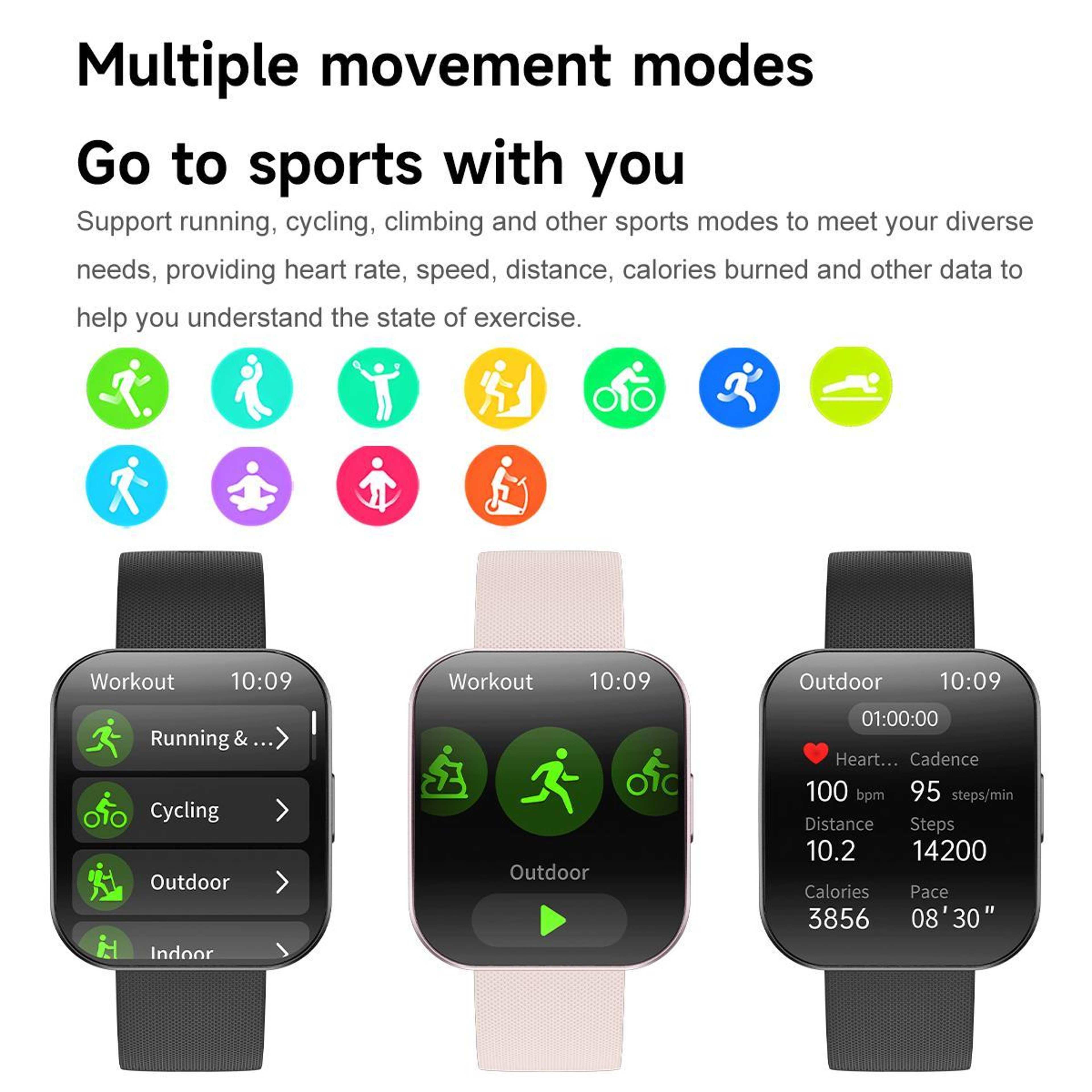 U17 1.85-Inch AMOLED Smartwatch with Bluetooth Calling and IP68 Waterproof Design – view 14