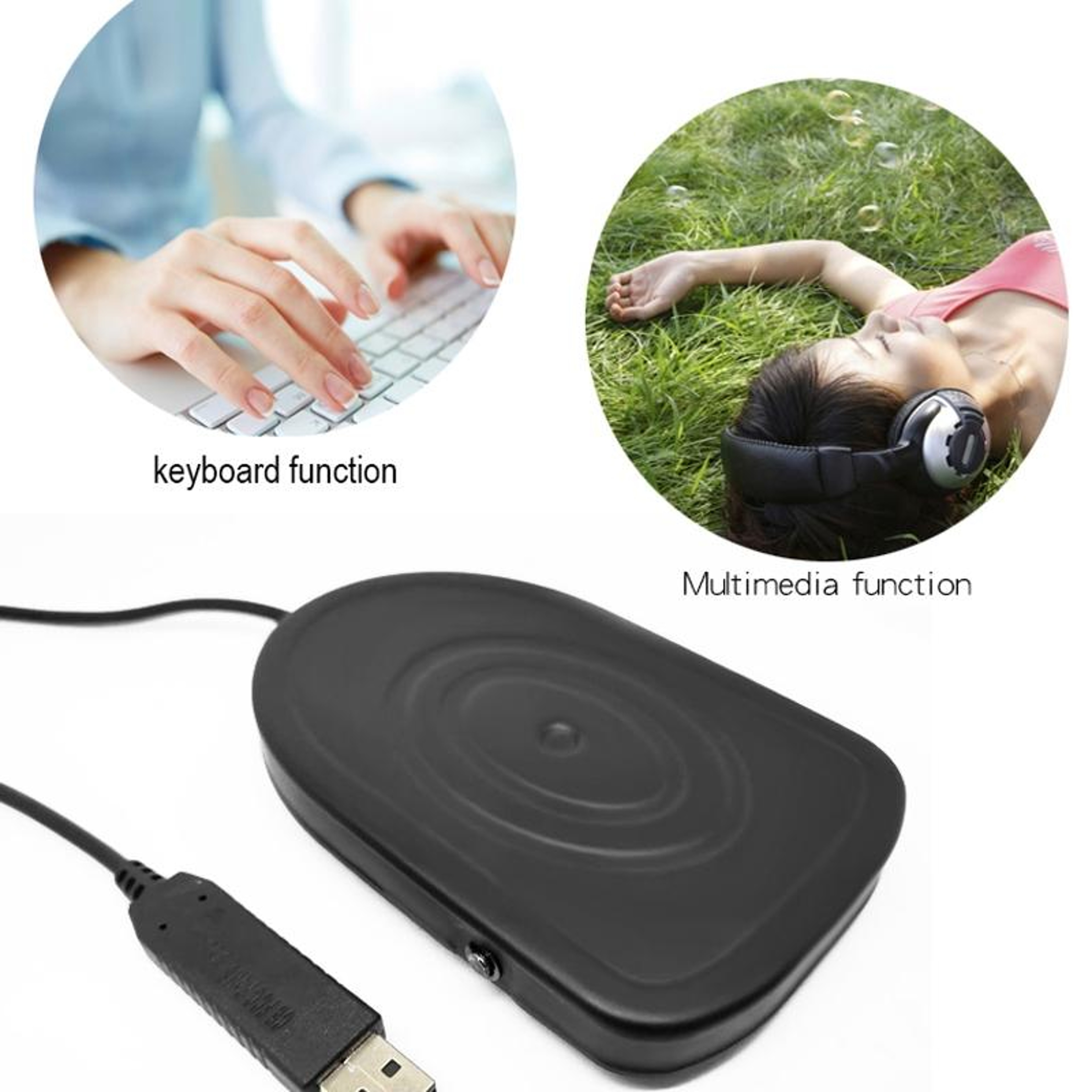PCsensor FS2016 USB Foot Pedal Programmable Foot Switch for Keyboard and Computer Control – view 6