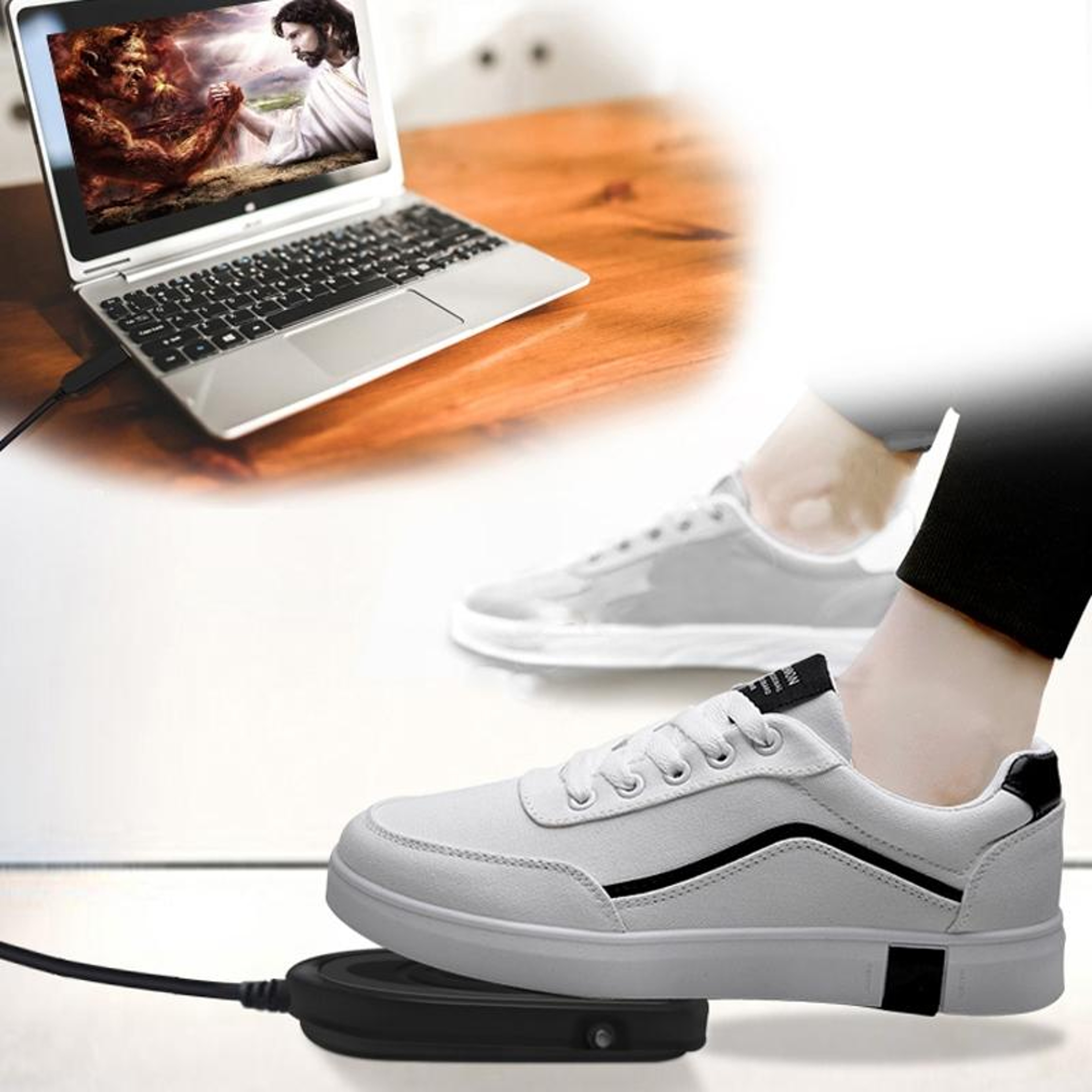 PCsensor FS2016 USB Foot Pedal Programmable Foot Switch for Keyboard and Computer Control – view 7