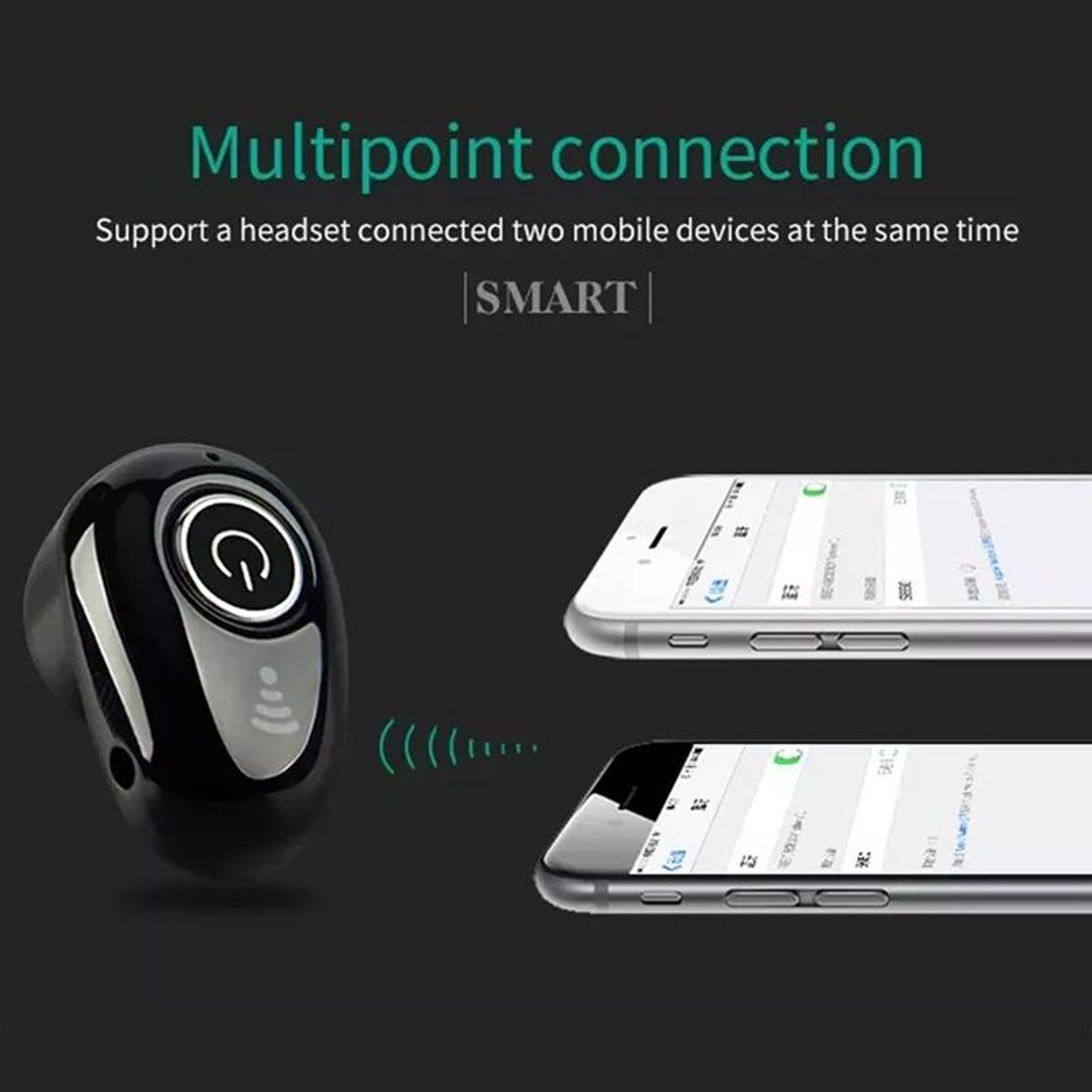 S650 Mini Bluetooth Earphone with Mic – Invisible Wireless Earbud for Calls, Sports and Everyday Use – view 9