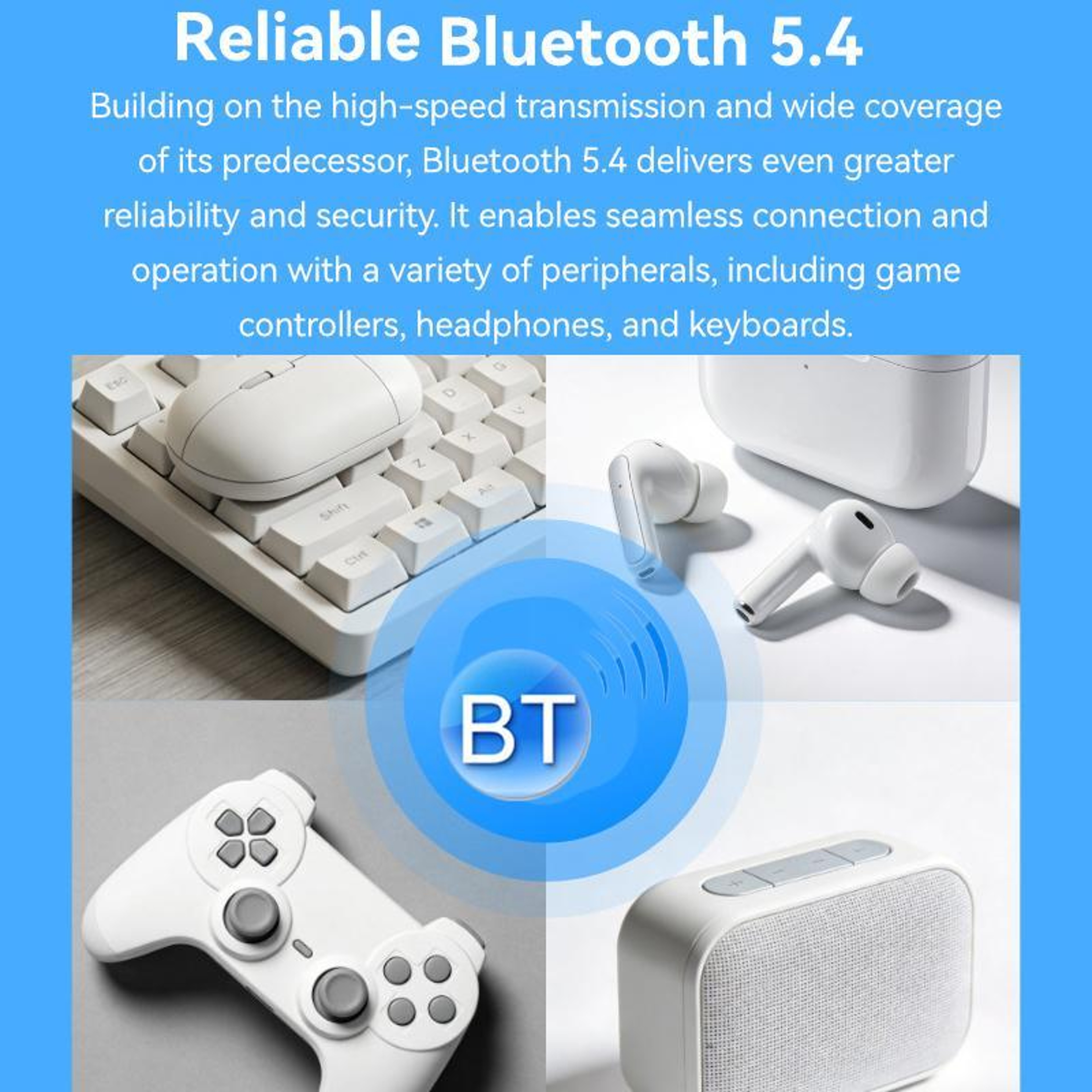 LB-LINK BL-WDN954AX AX900 WiFi 6 USB Adapter with Bluetooth 5.4 for Fast Dual Band PC Connectivity – view 4