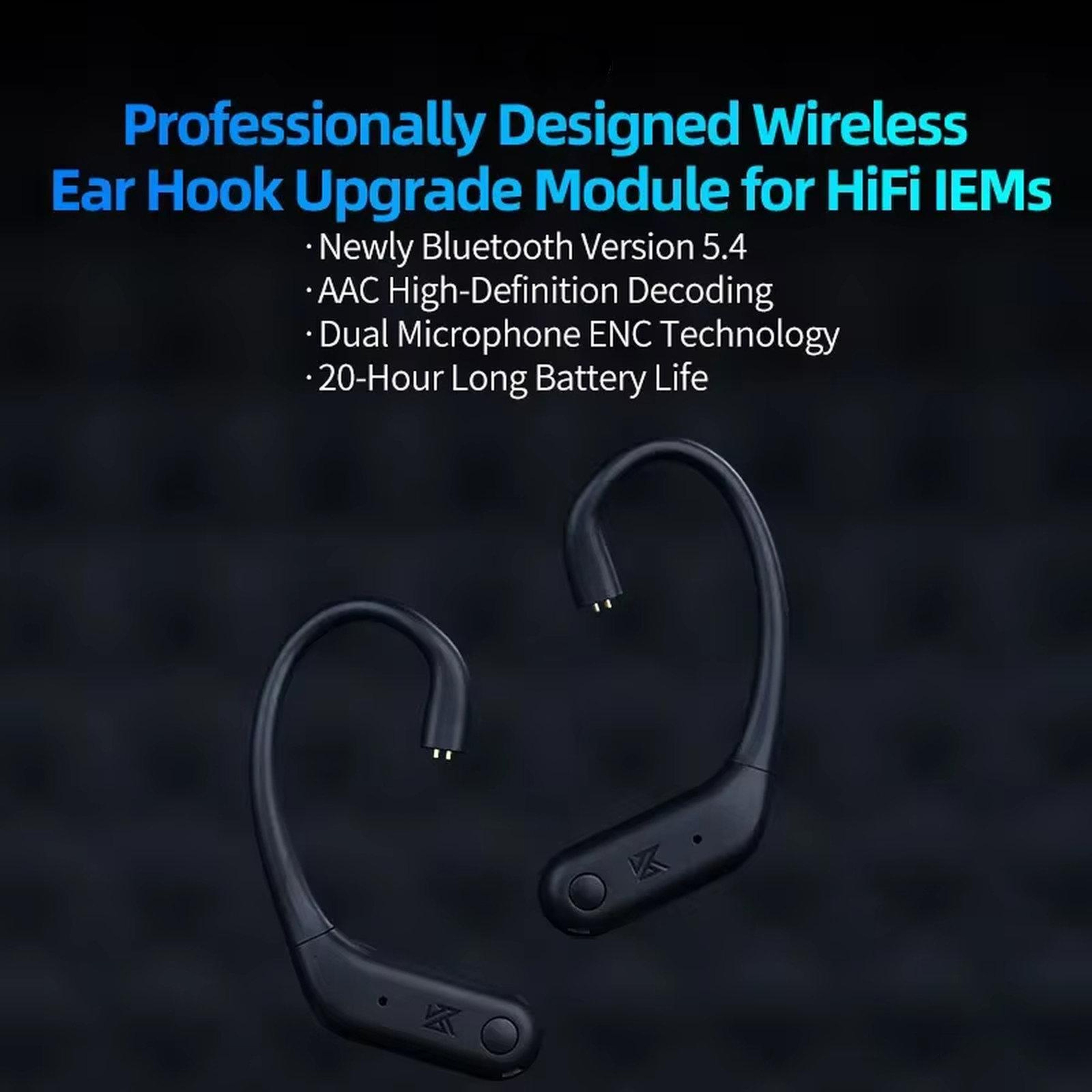 KZ AE01 Bluetooth 5.4 Gaming Earbuds with Secure Ear Hooks and ENC Calls – view 2