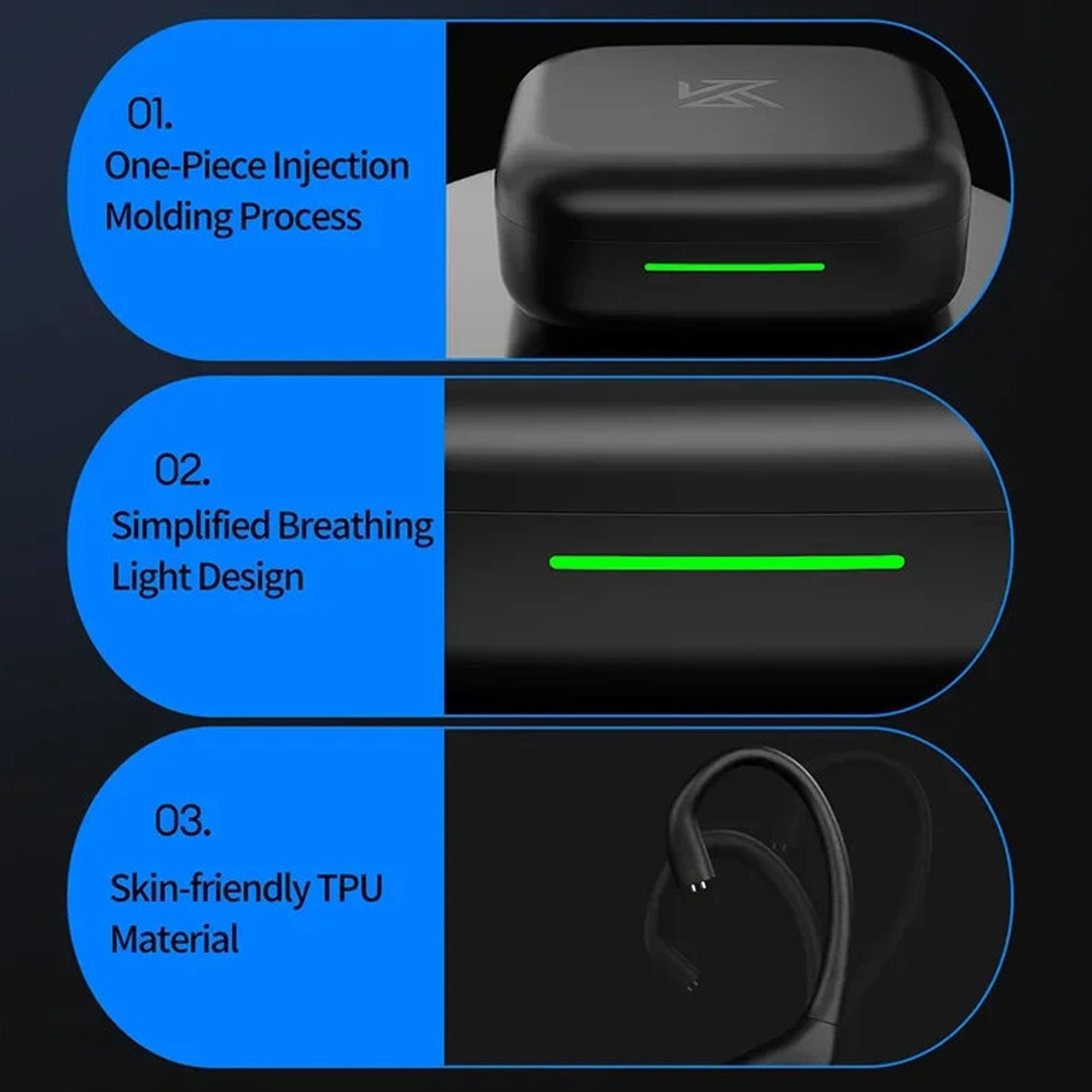 KZ AE01 Bluetooth 5.4 Gaming Earbuds with Secure Ear Hooks and ENC Calls – view 4