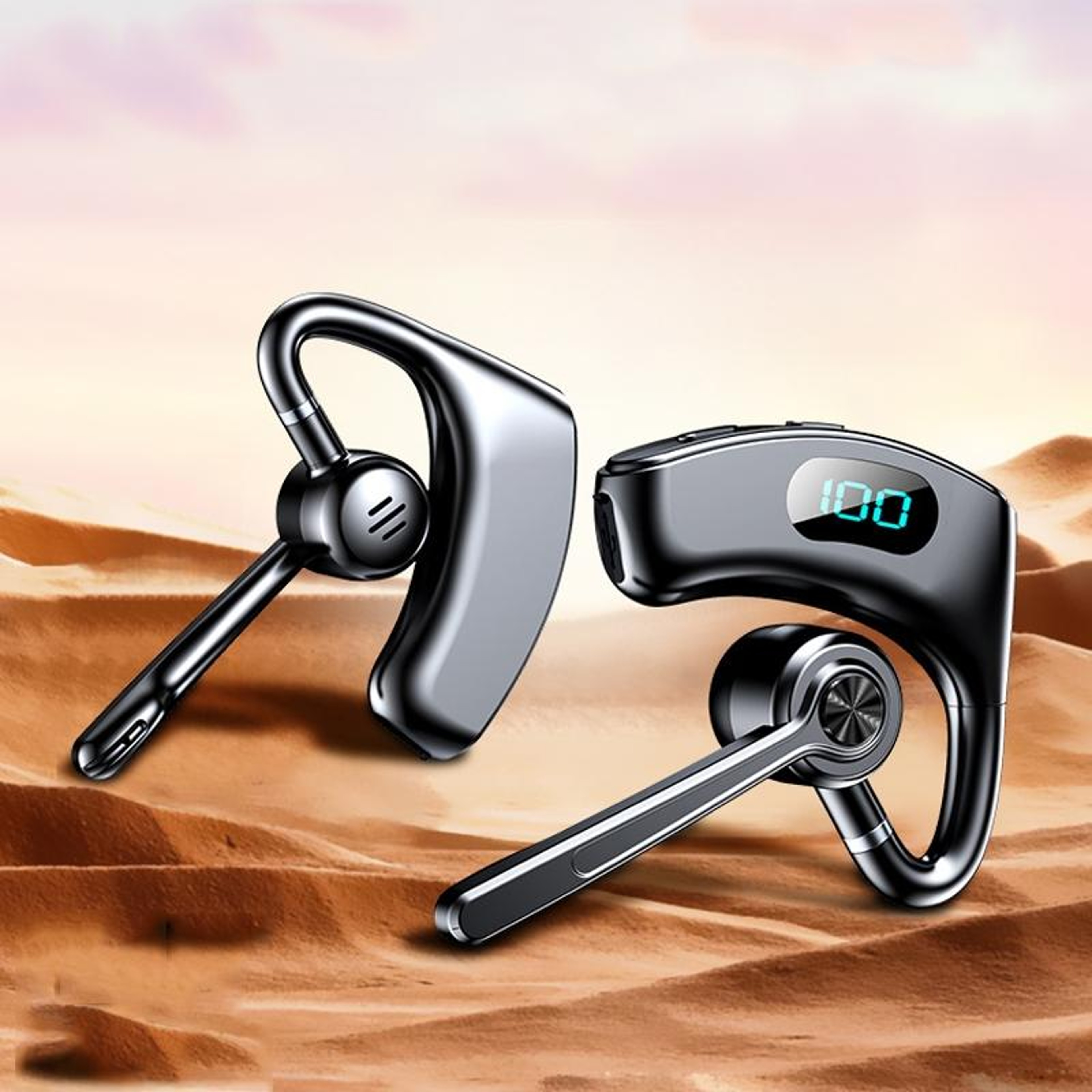 V600 Open Ear Bluetooth 5.4 Gaming Earphones with Noise Reduction – view 2