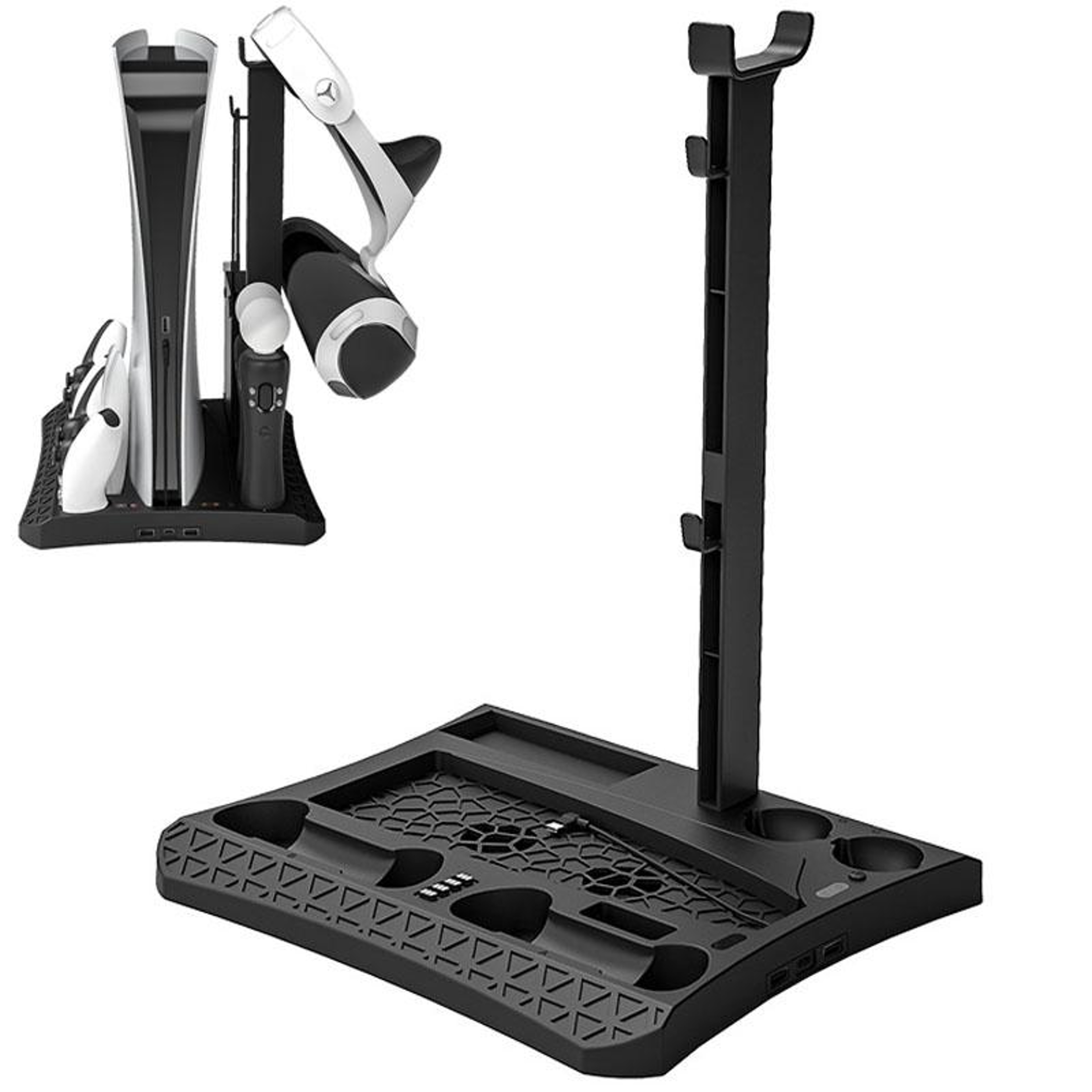 iplay HBP-270 PS5 Cooling Stand with PS5 Charging Dock and Storage Rack – view 1