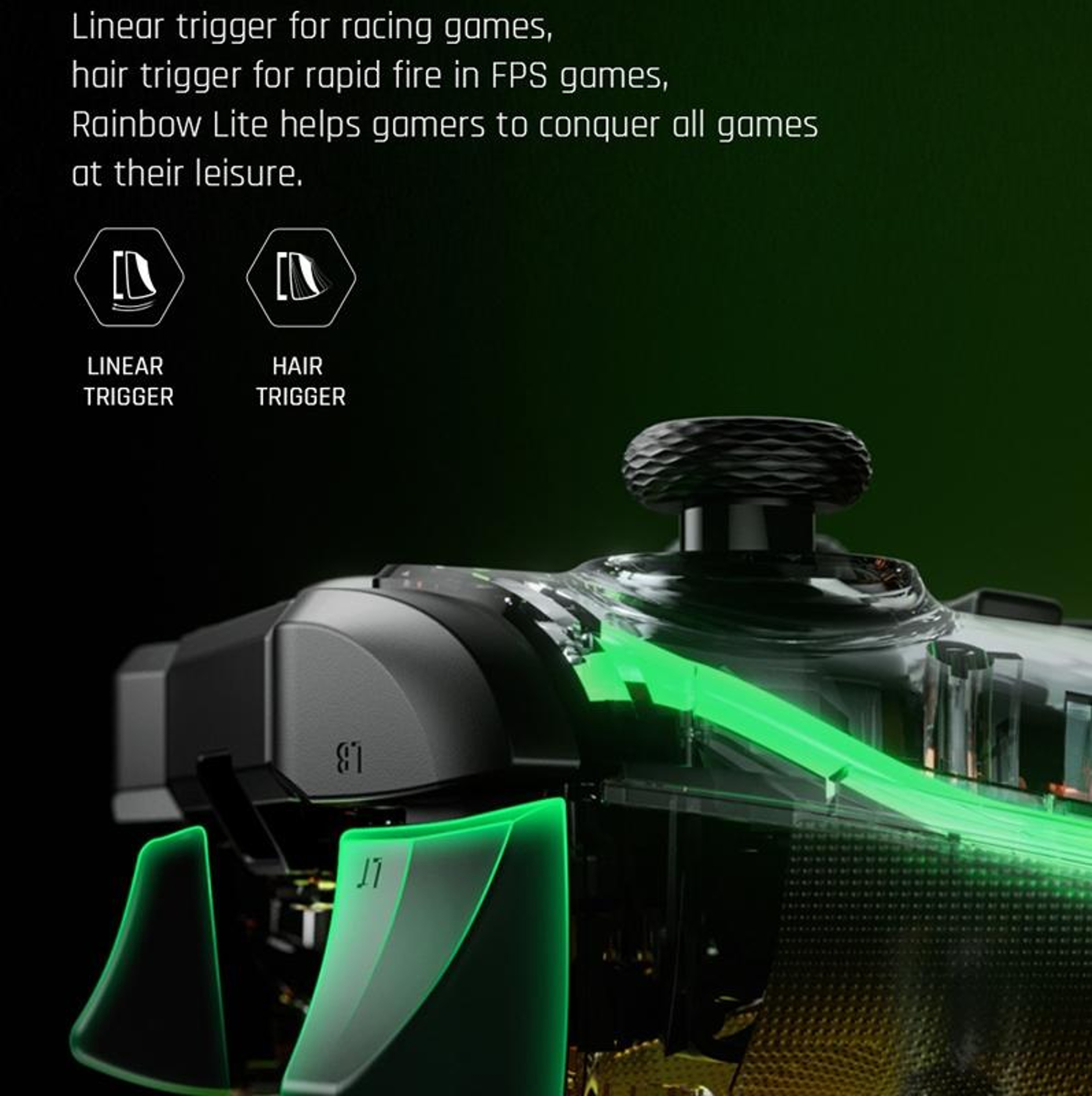 BIGBIGWON C1 S RGB Wired PC and Switch Controller with Programmable Buttons – view 8