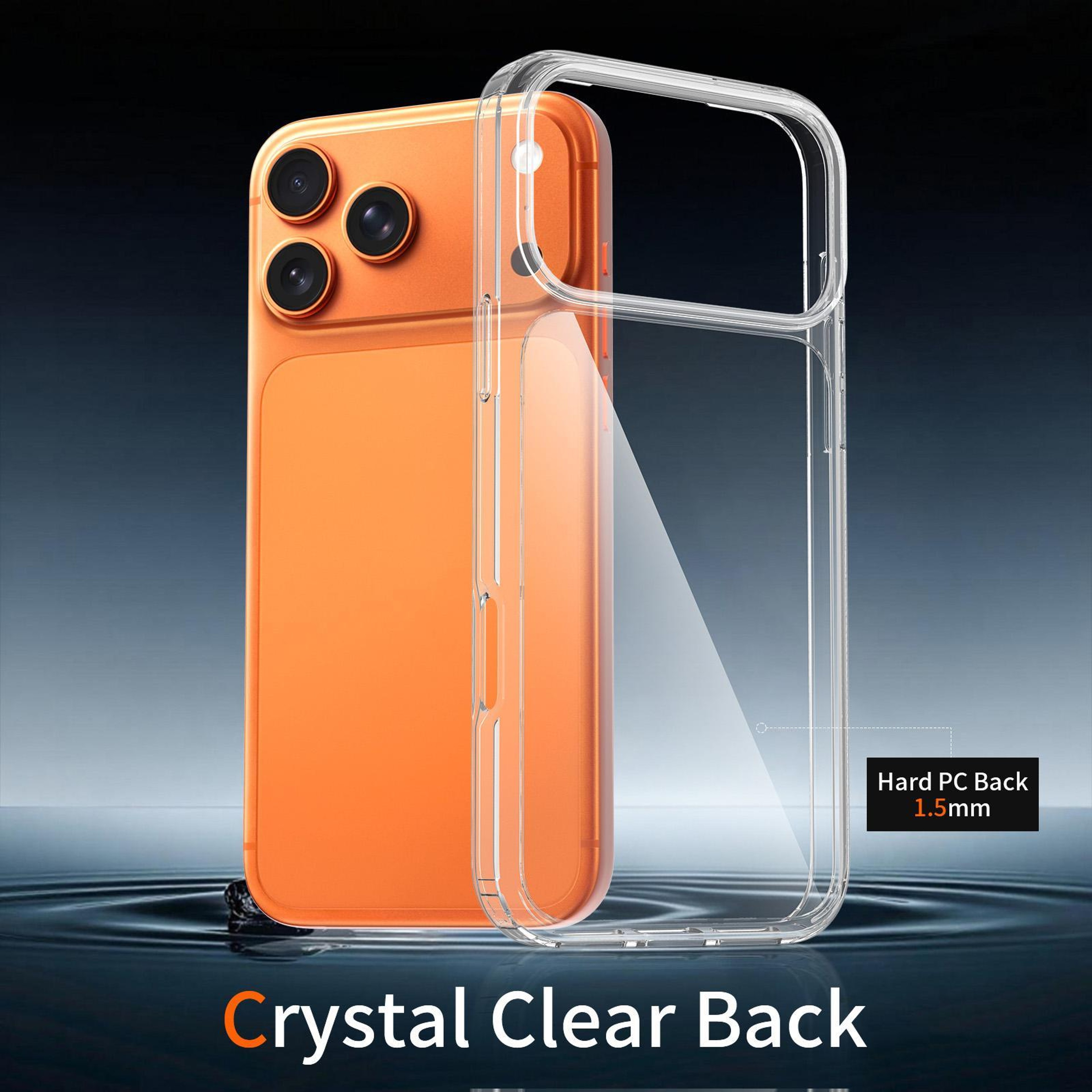 IPhone 18 Pro Max Case Clear 15mm ScratchResistant TPU Acrylic Slim Cover 3