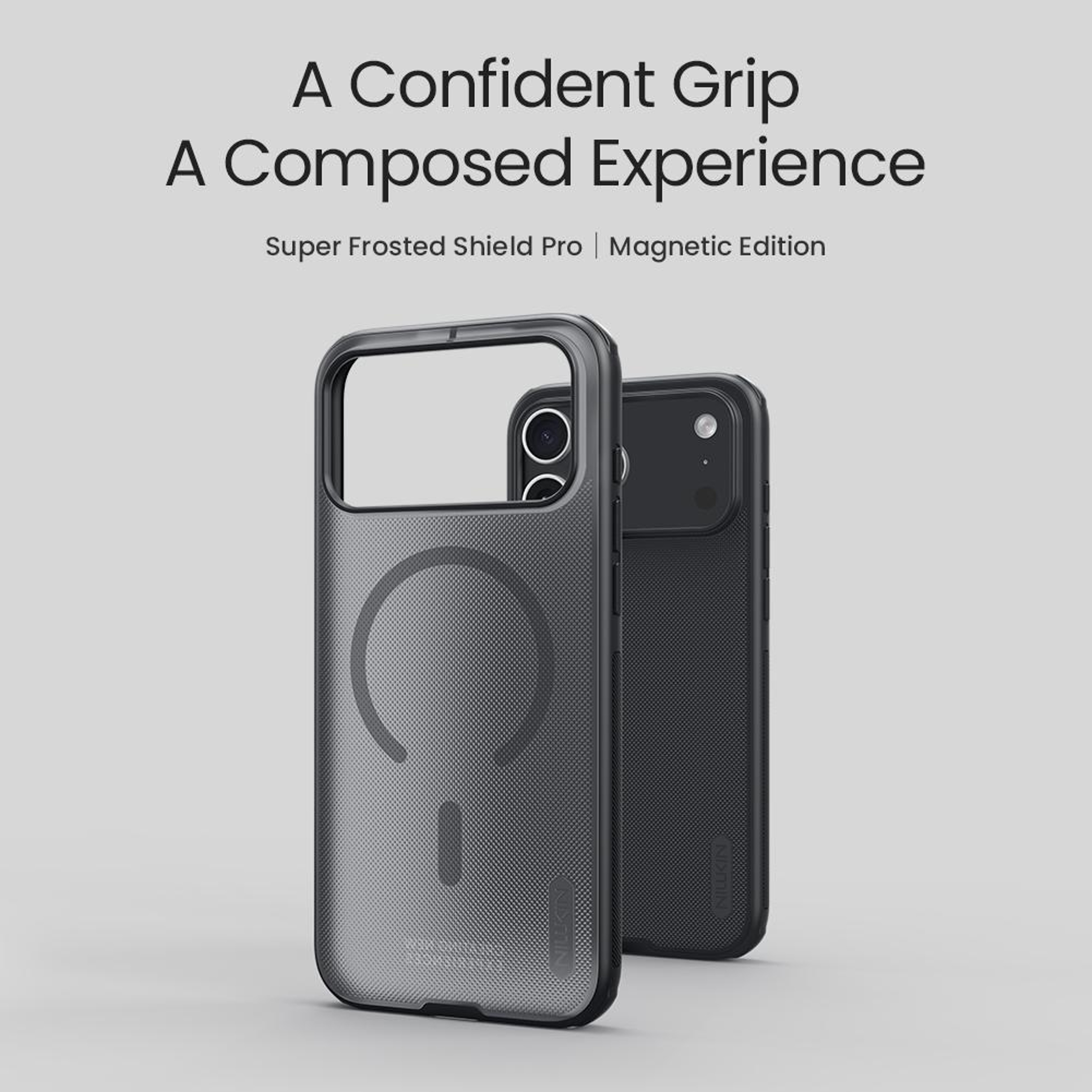 NILLKIN Frosted Shield Pro IPhone 18 Pro Max MagSafe Case With DualLayer Protection 4