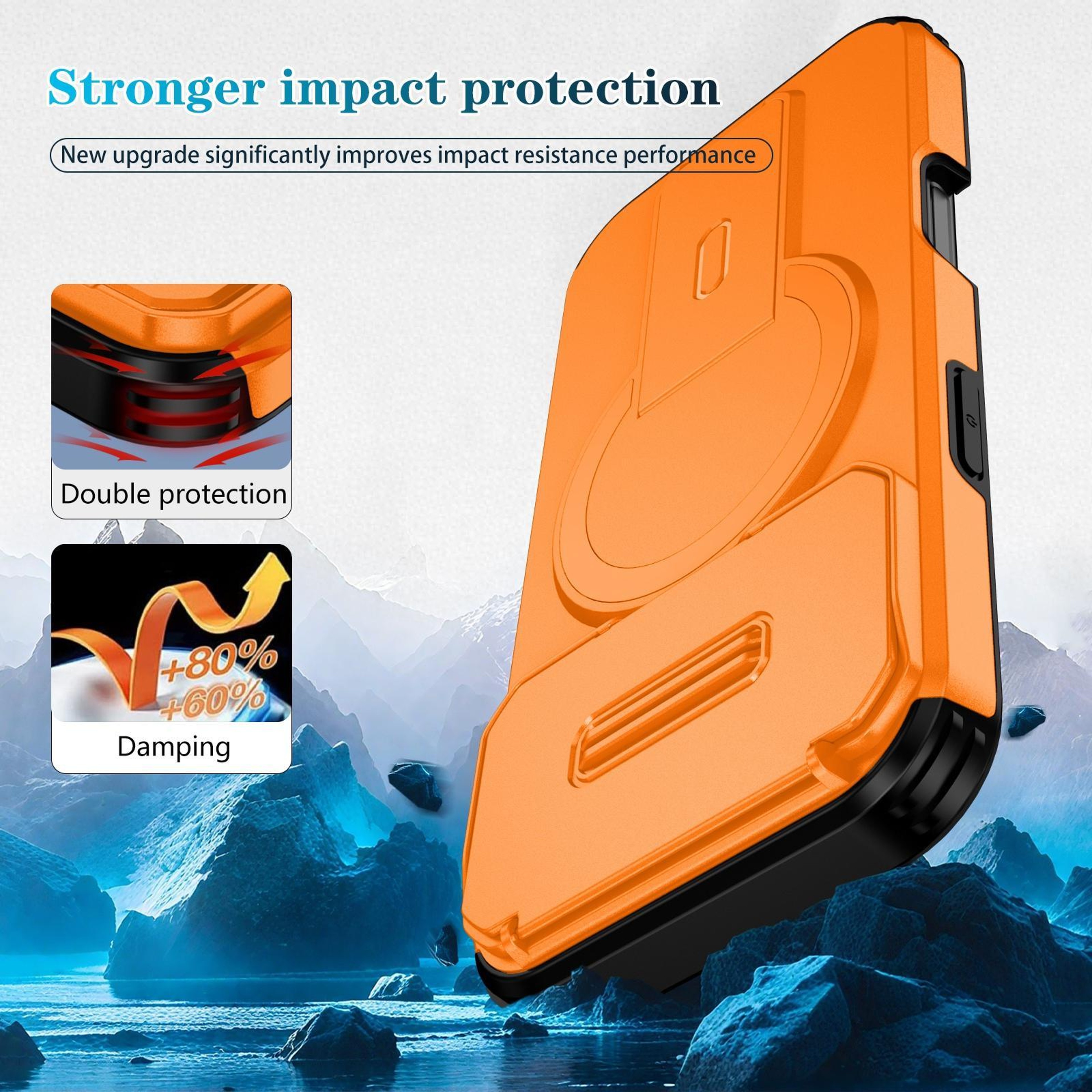 IPhone 18 Pro MagSafe Case With Sliding Camera Cover And Durable TPU PC Protection 1