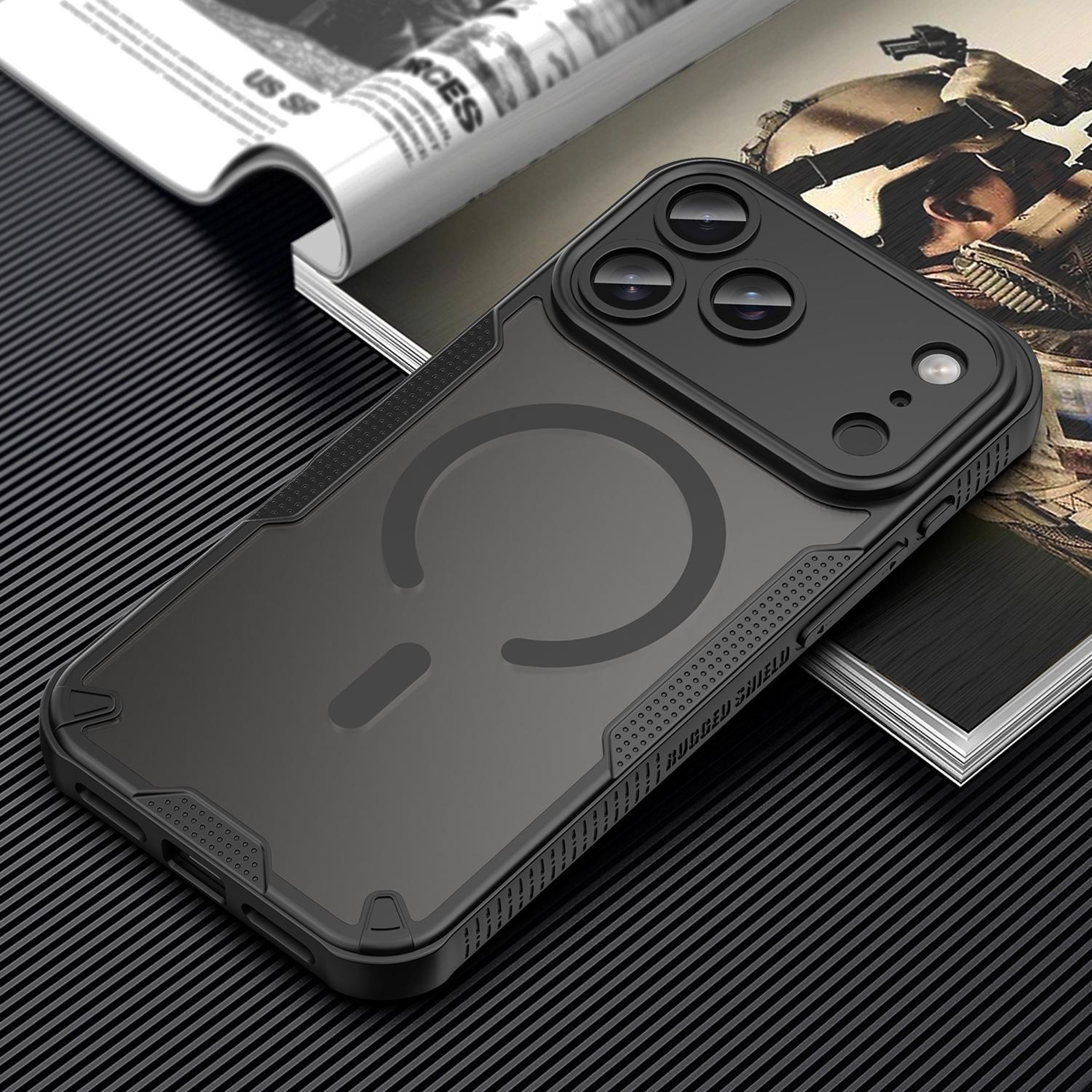 Armor Glaze IPhone 18 Pro Max Case With MagSafe Case Magnetic Protection 8