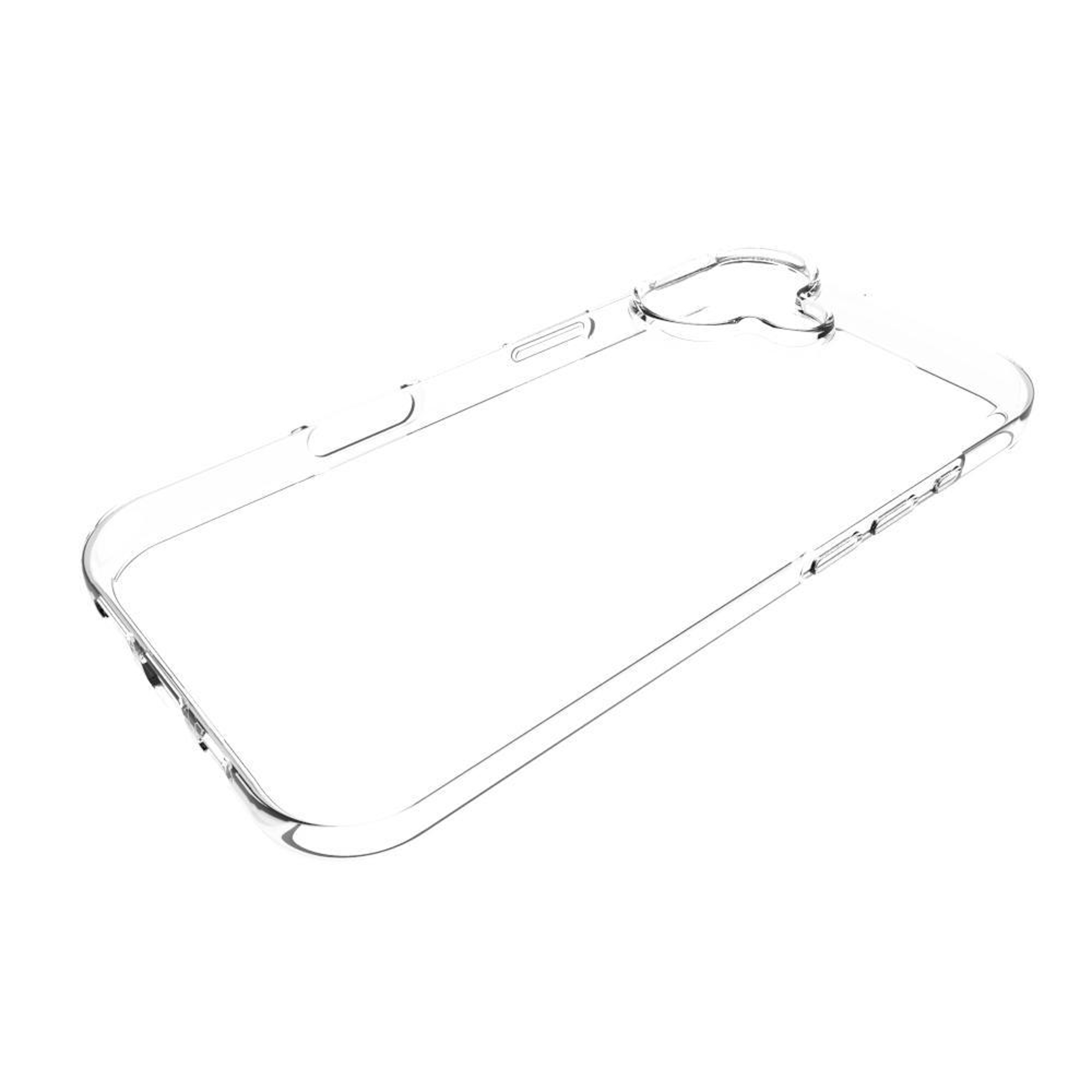 iPhone 18 Clear TPU Case with Slim Scratch Protection and Textured Finish – view 4