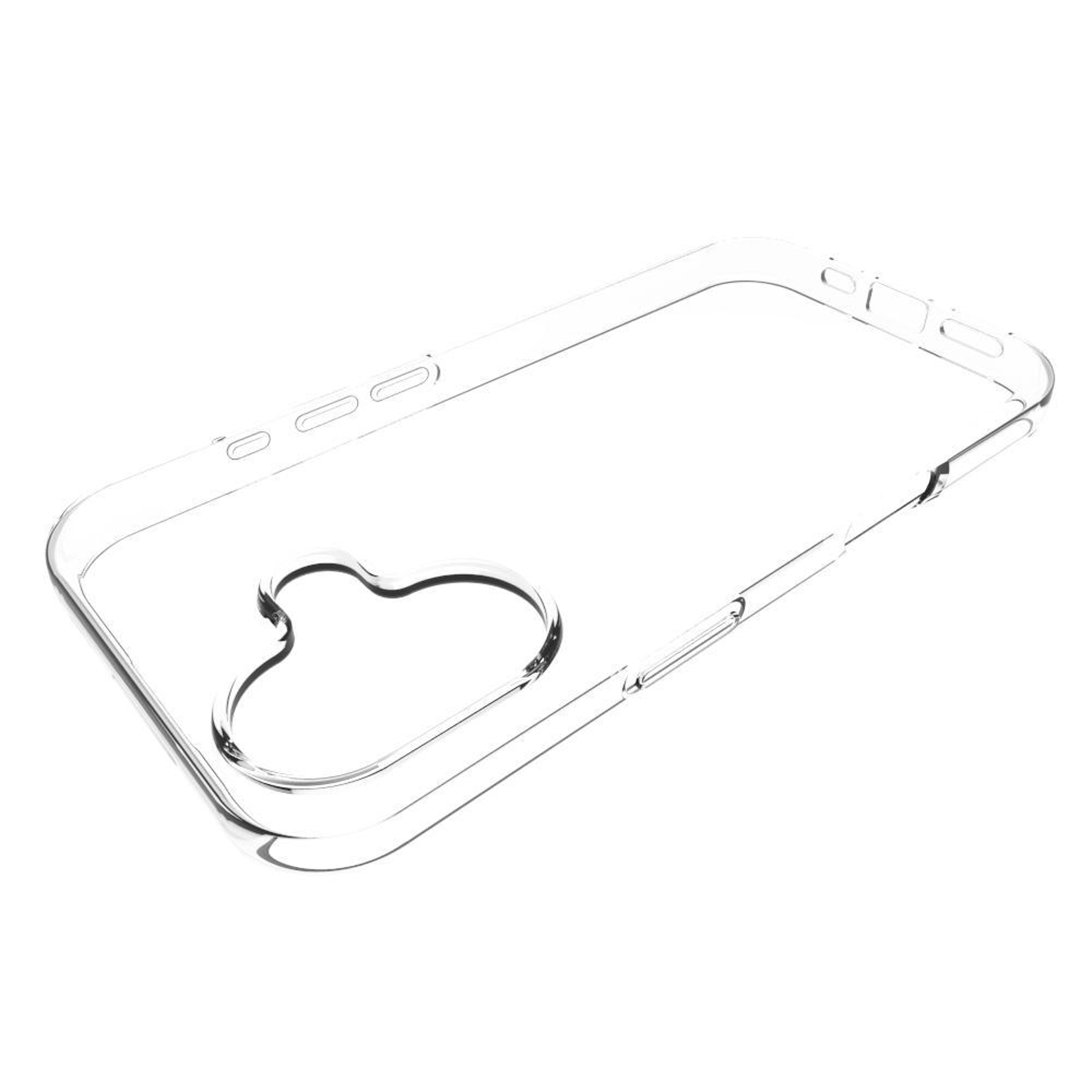 iPhone 18 Clear TPU Case with Slim Scratch Protection and Textured Finish – view 5