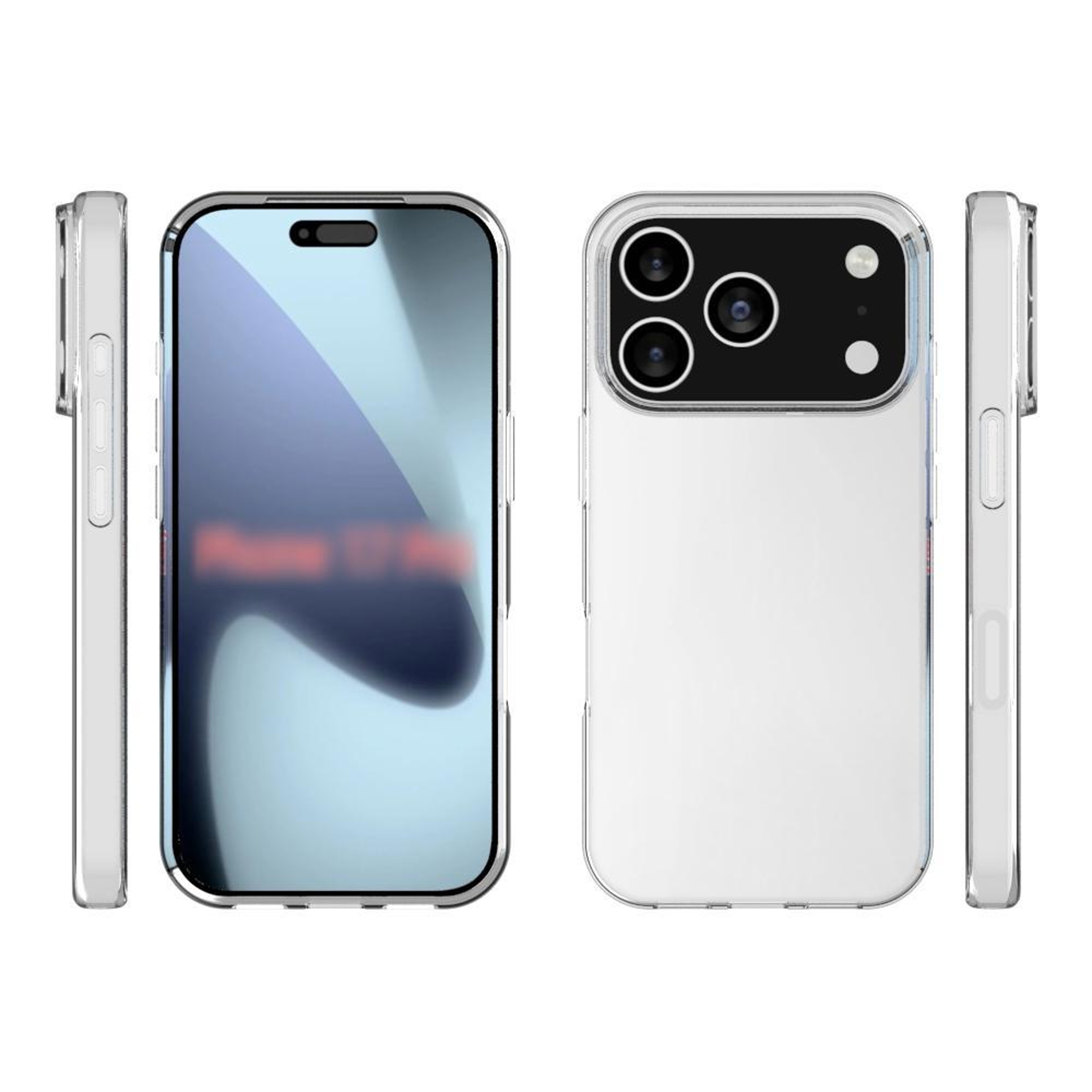 iPhone 18 Pro Case Clear TPU Phone Case with Slim Scratch Protection – view 2