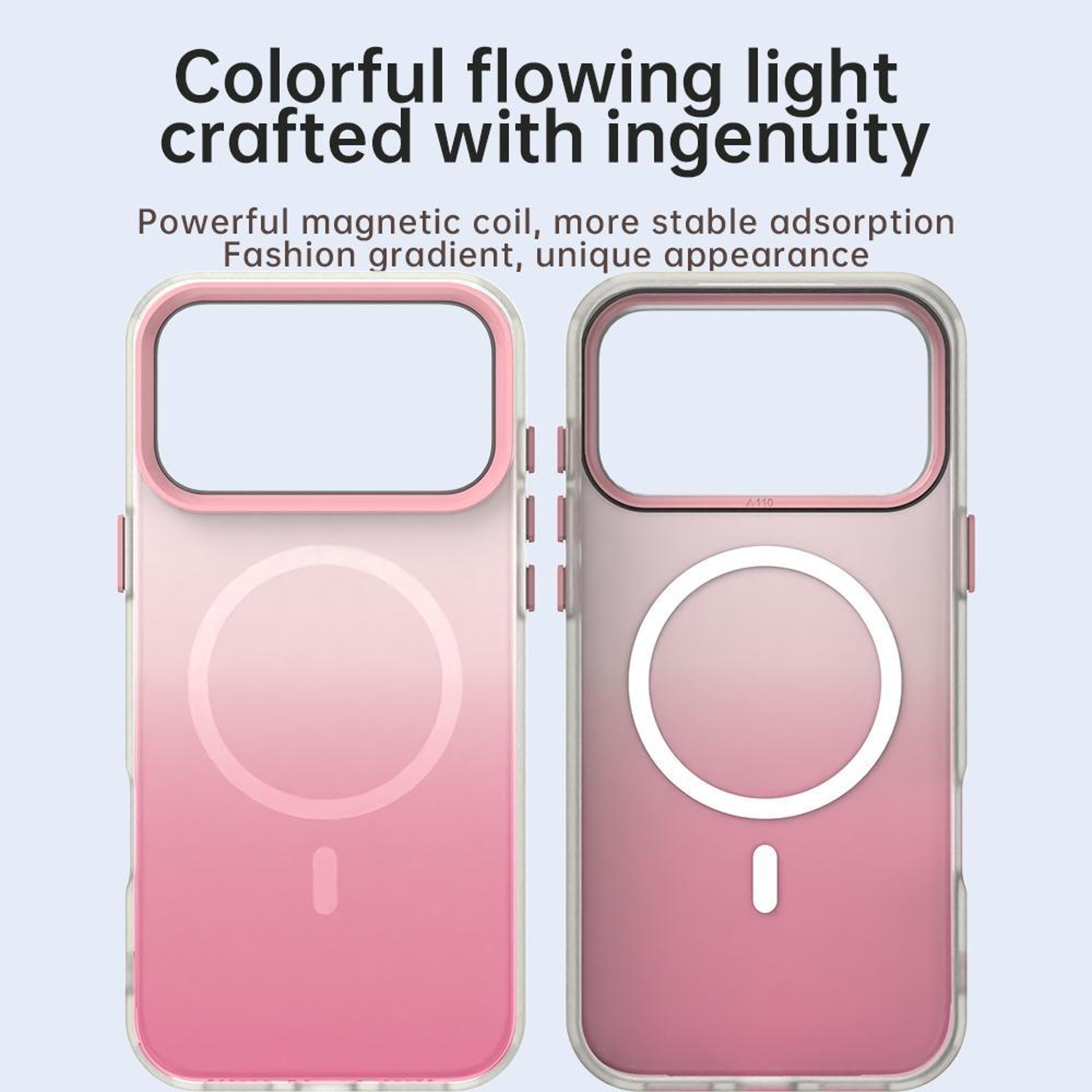 IPhone 18 Pro Gradient Magnetic Case With Shockproof Hybrid Protection 3