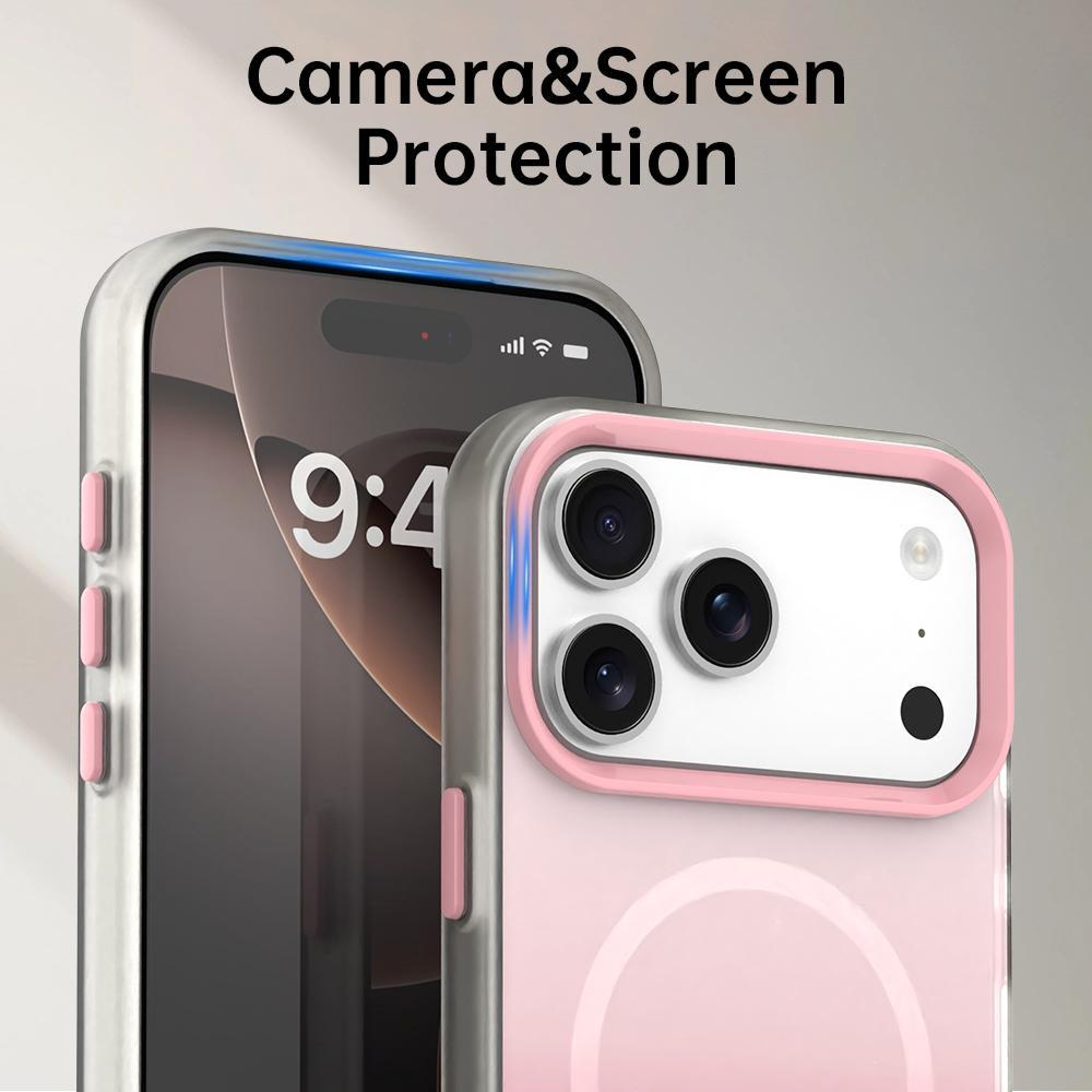IPhone 18 Pro Gradient Magnetic Case With Shockproof Hybrid Protection 6