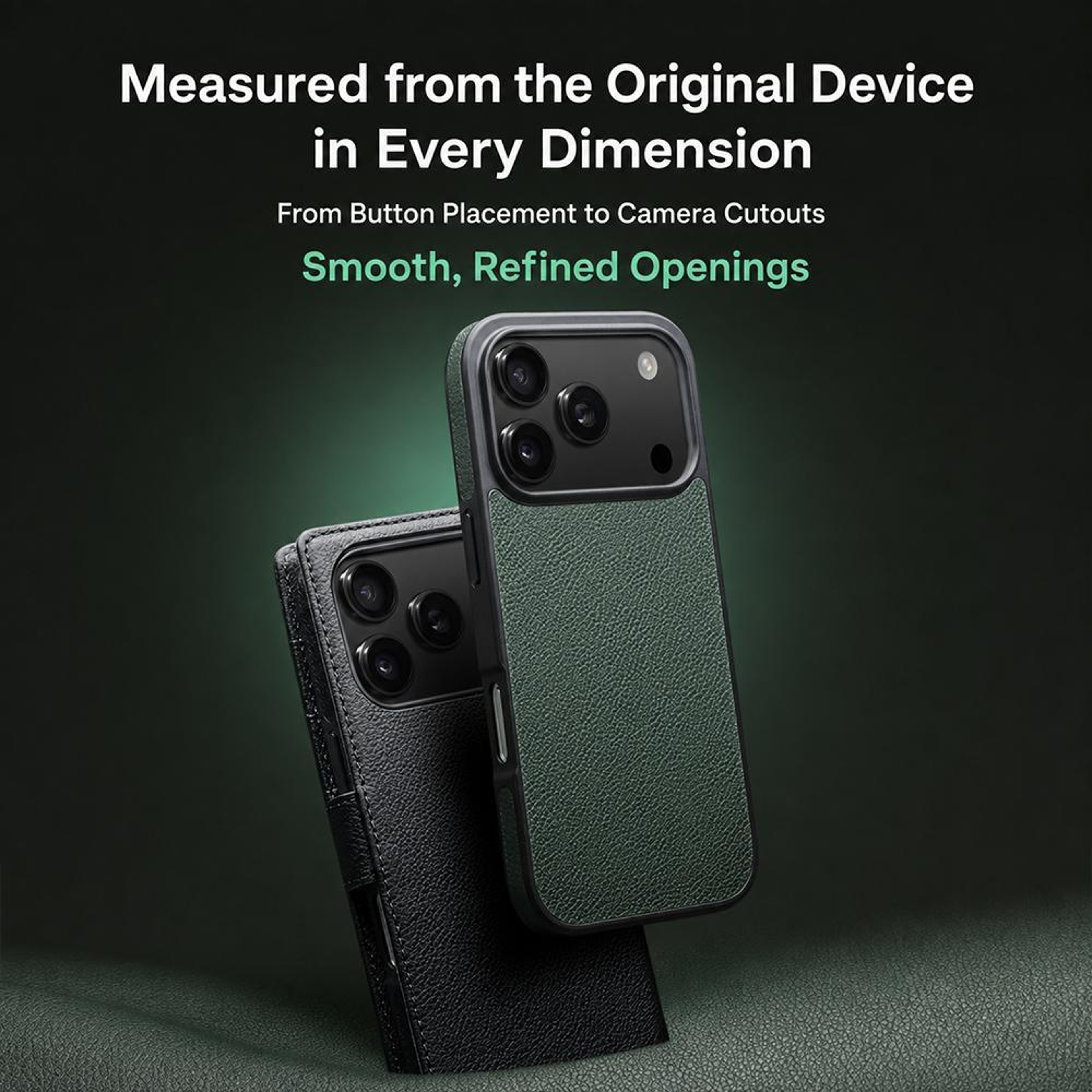 QIALINO IPhone 18 Pro Max Leather Wallet Case With Detachable Magnetic 2in1 Design 2