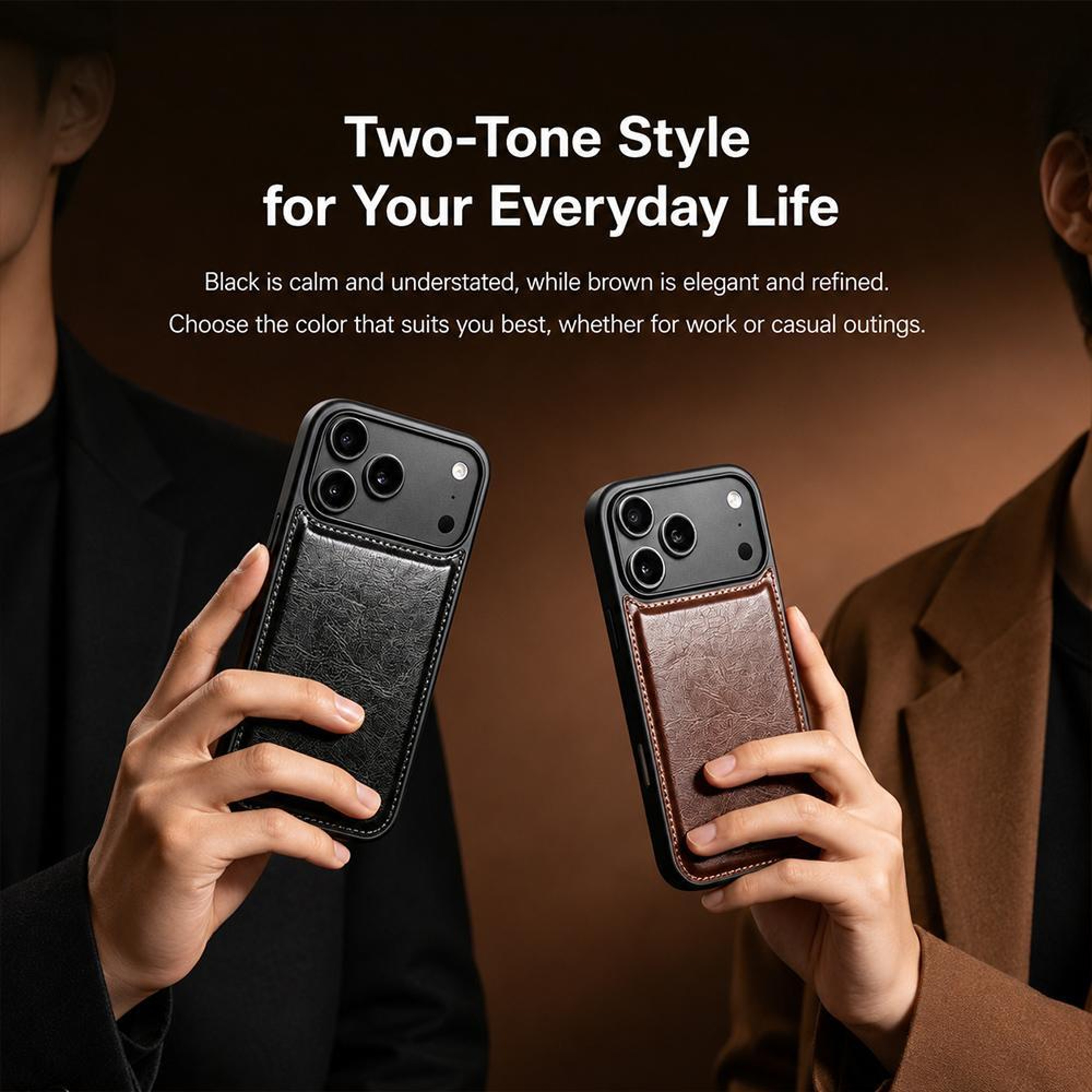 QIALINO Genuine Leather IPhone 18 Pro Max Case With Slim FullWrap Protection 9