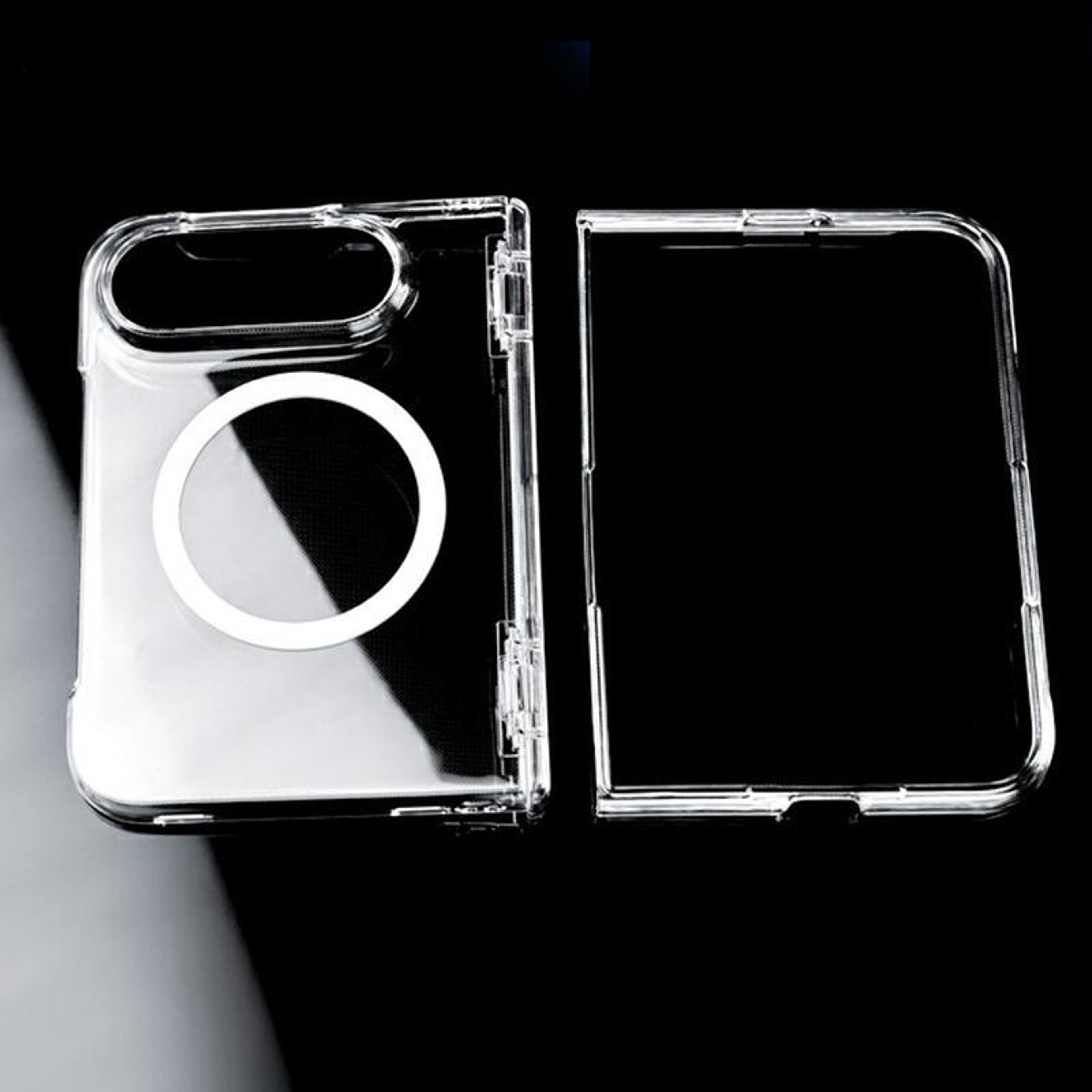 iPhone Duo Clear Magnetic Shockproof Case with Wireless Charging Support – view 1