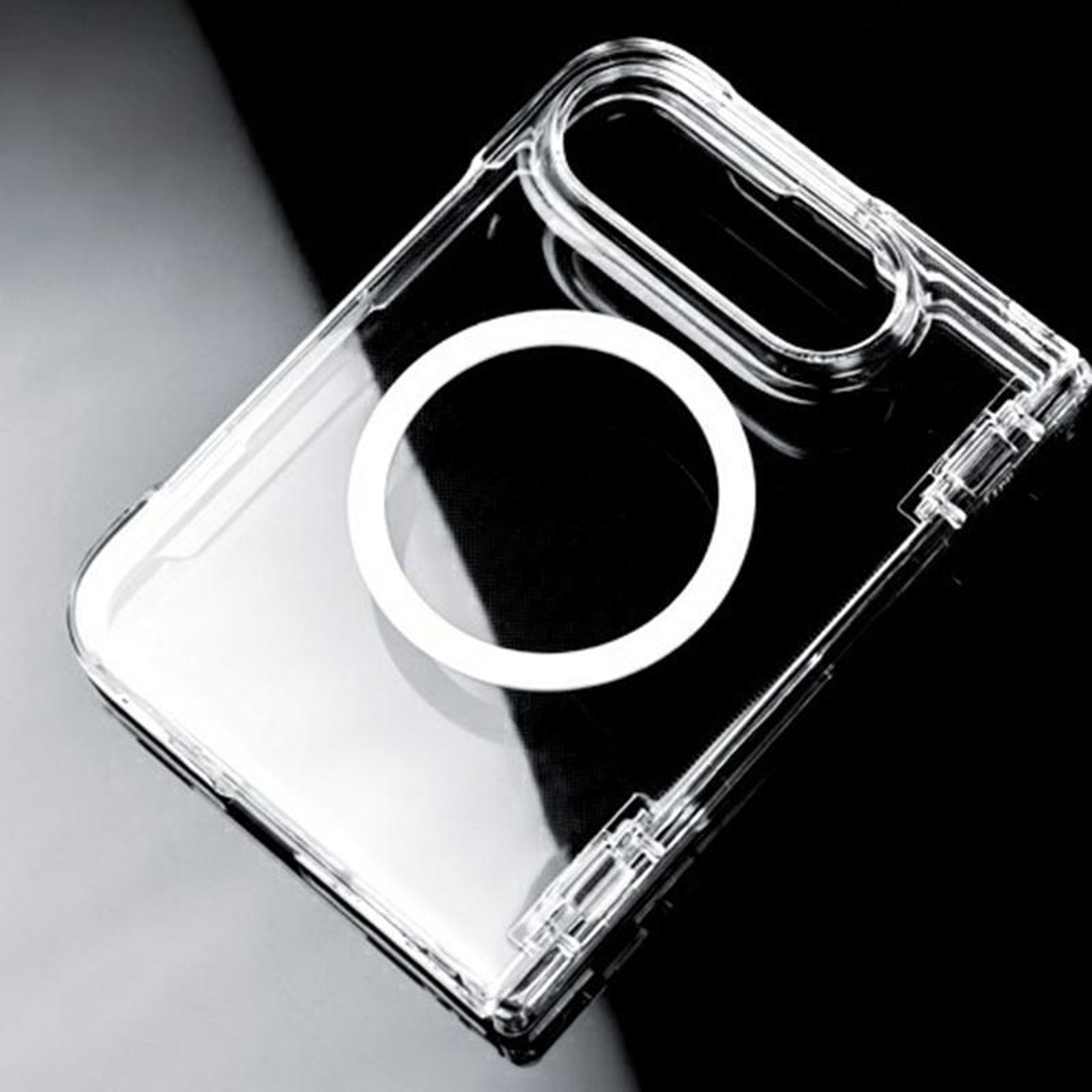 iPhone Duo Clear Magnetic Shockproof Case with Wireless Charging Support – view 3
