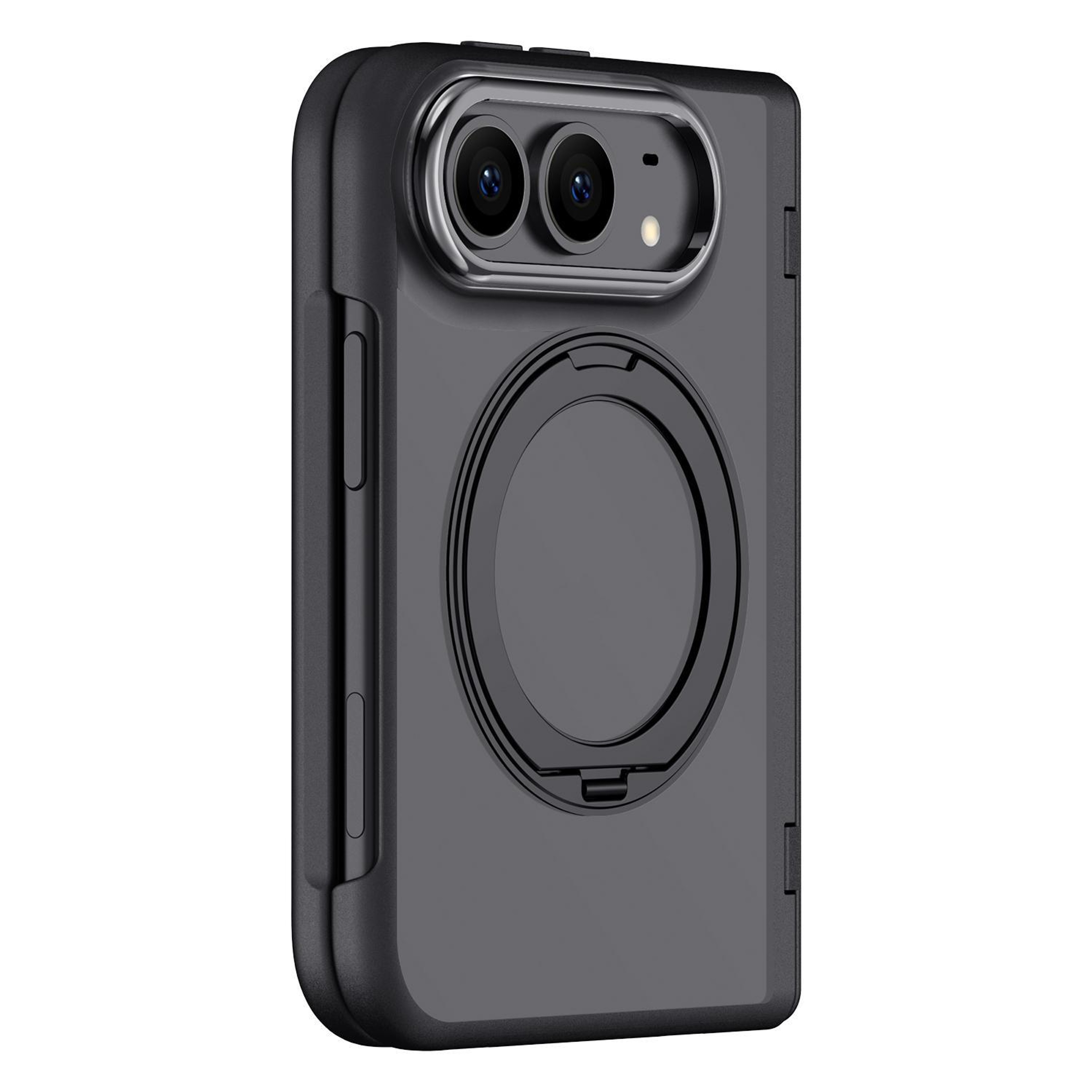 IPhone Duo Case Magnetic Phone Case Case With Screen Protector 360 Rotating Stand Case Wireless Cha 2