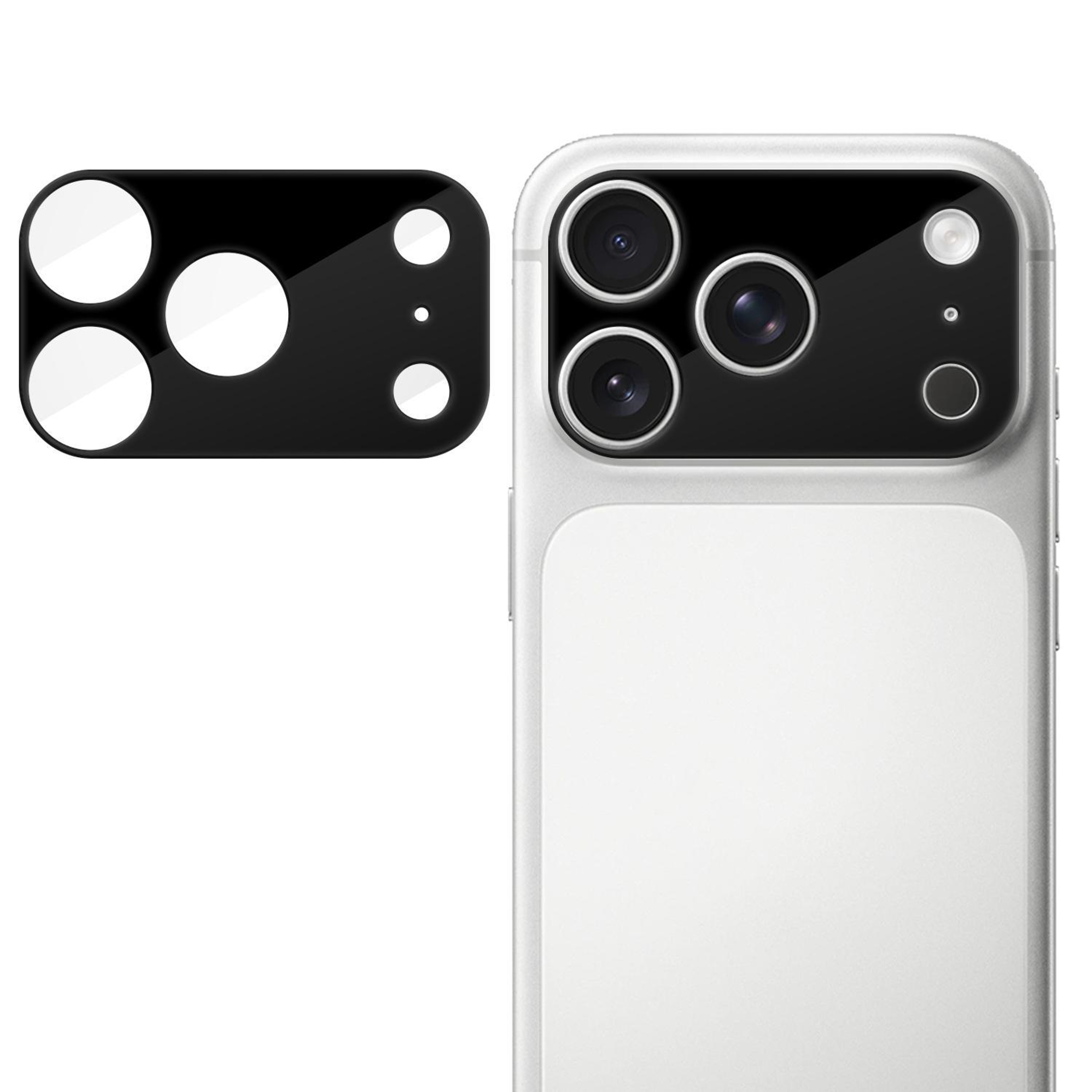 Kalebol iPhone 18 Pro Max Camera Lens Protector with 9H Tempered Glass and Anti-Fingerprint AR Coating – view 1