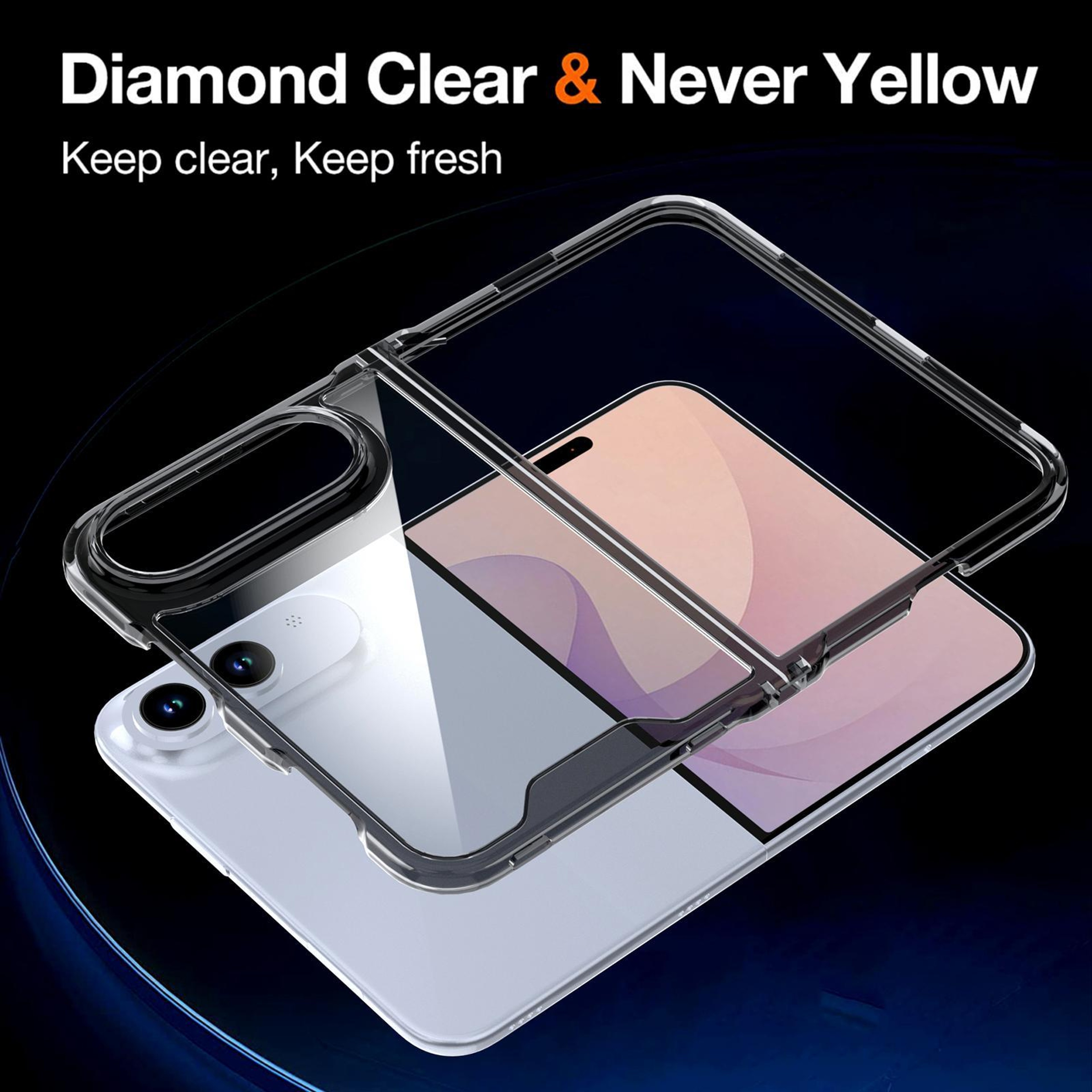 iPhone Duo Crystal Clear Acrylic Case with Slim Scratch Protection – view 4