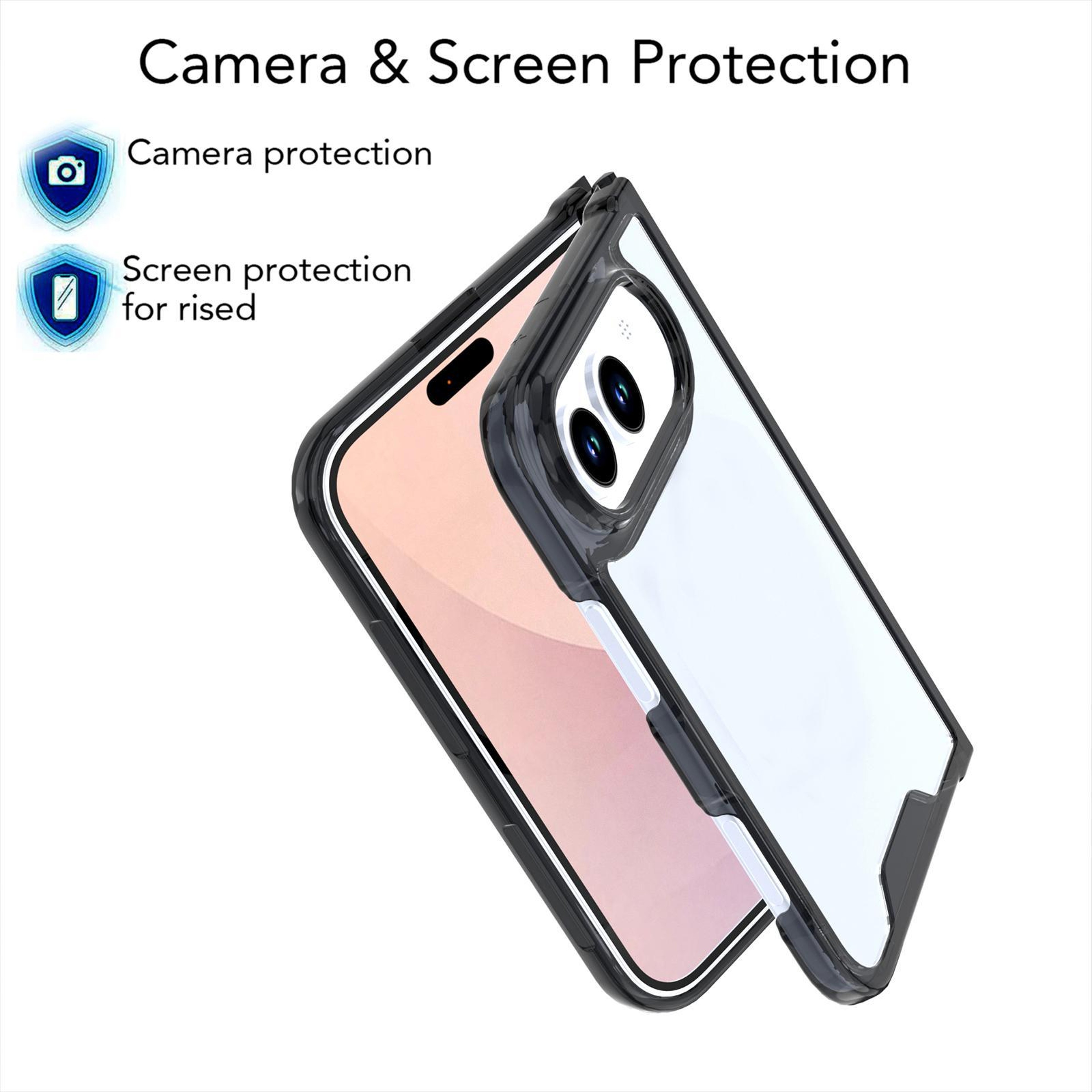 iPhone Duo Crystal Clear Acrylic Case with Slim Scratch Protection – view 10