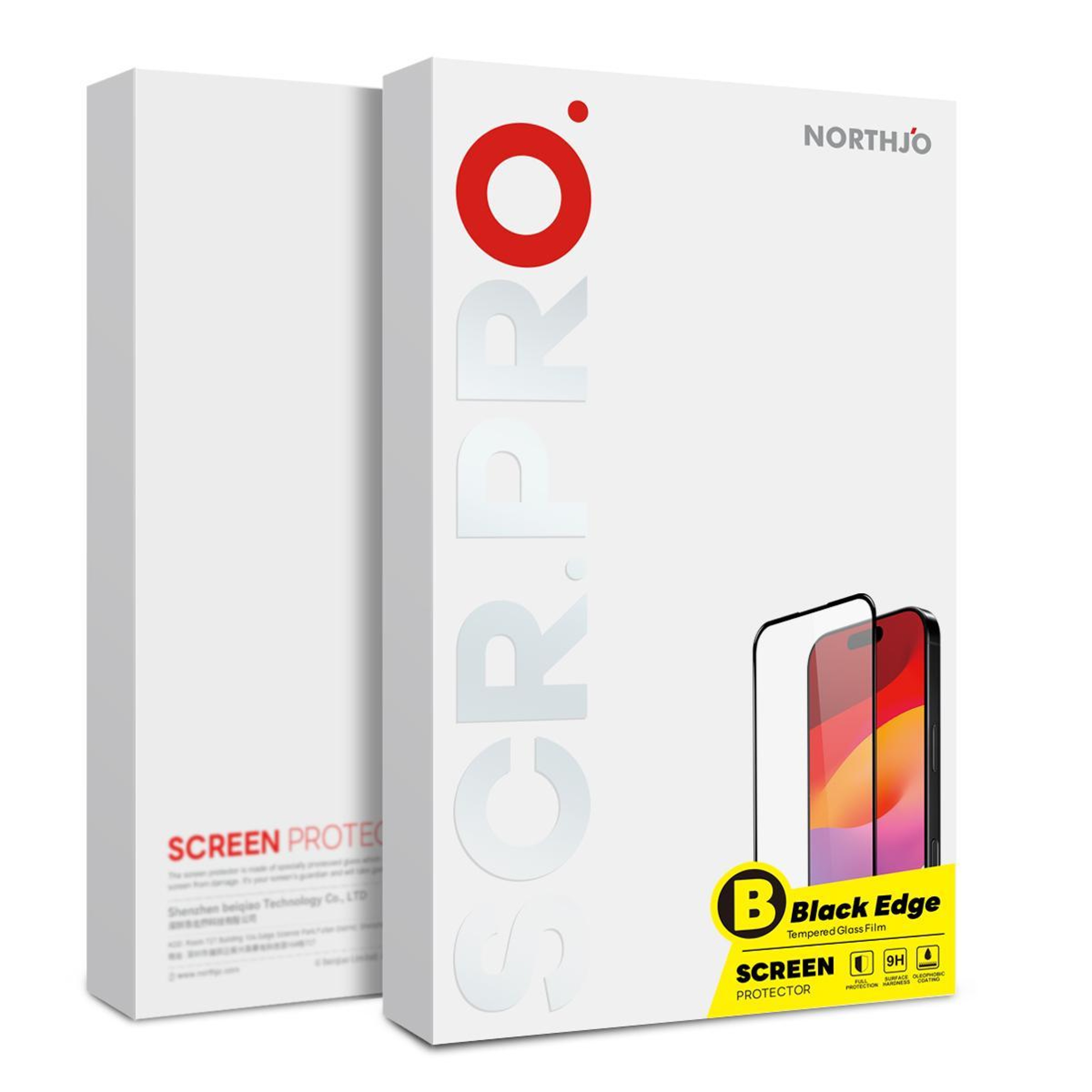 NORTHJO A++ iPhone 18 Pro Max Screen Protector Full Glue Tempered Glass – view 4