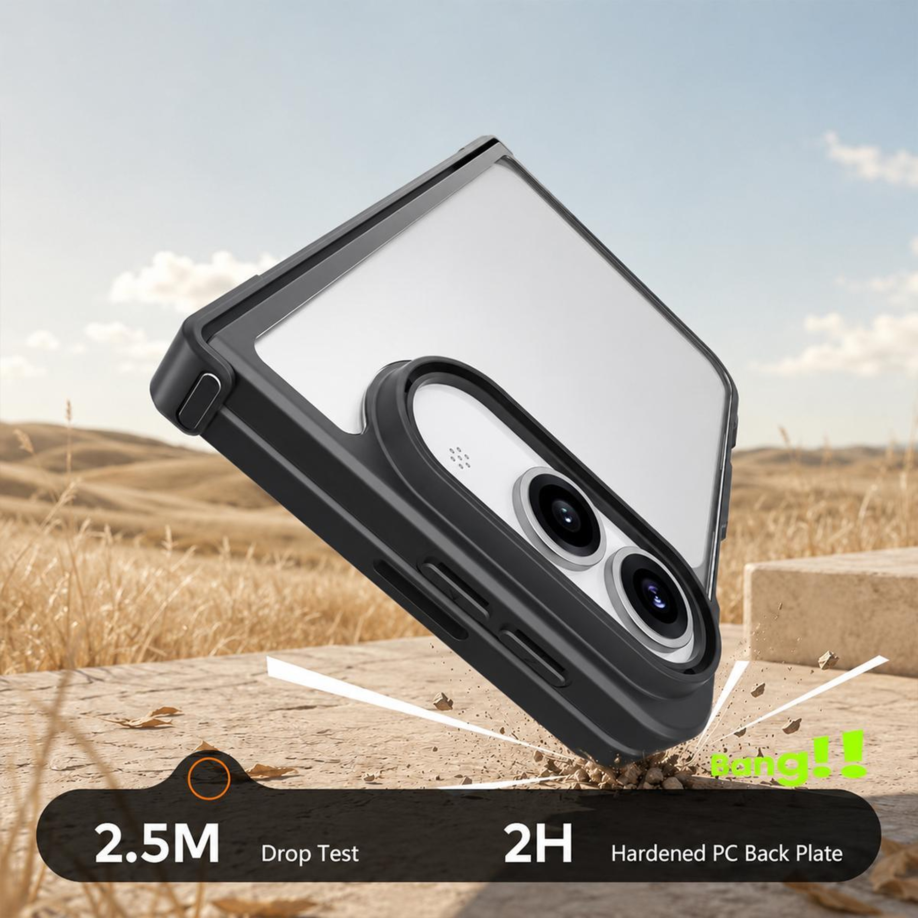 iPhone Duo Clear Armor Hybrid TPU PC Protective Case – view 4